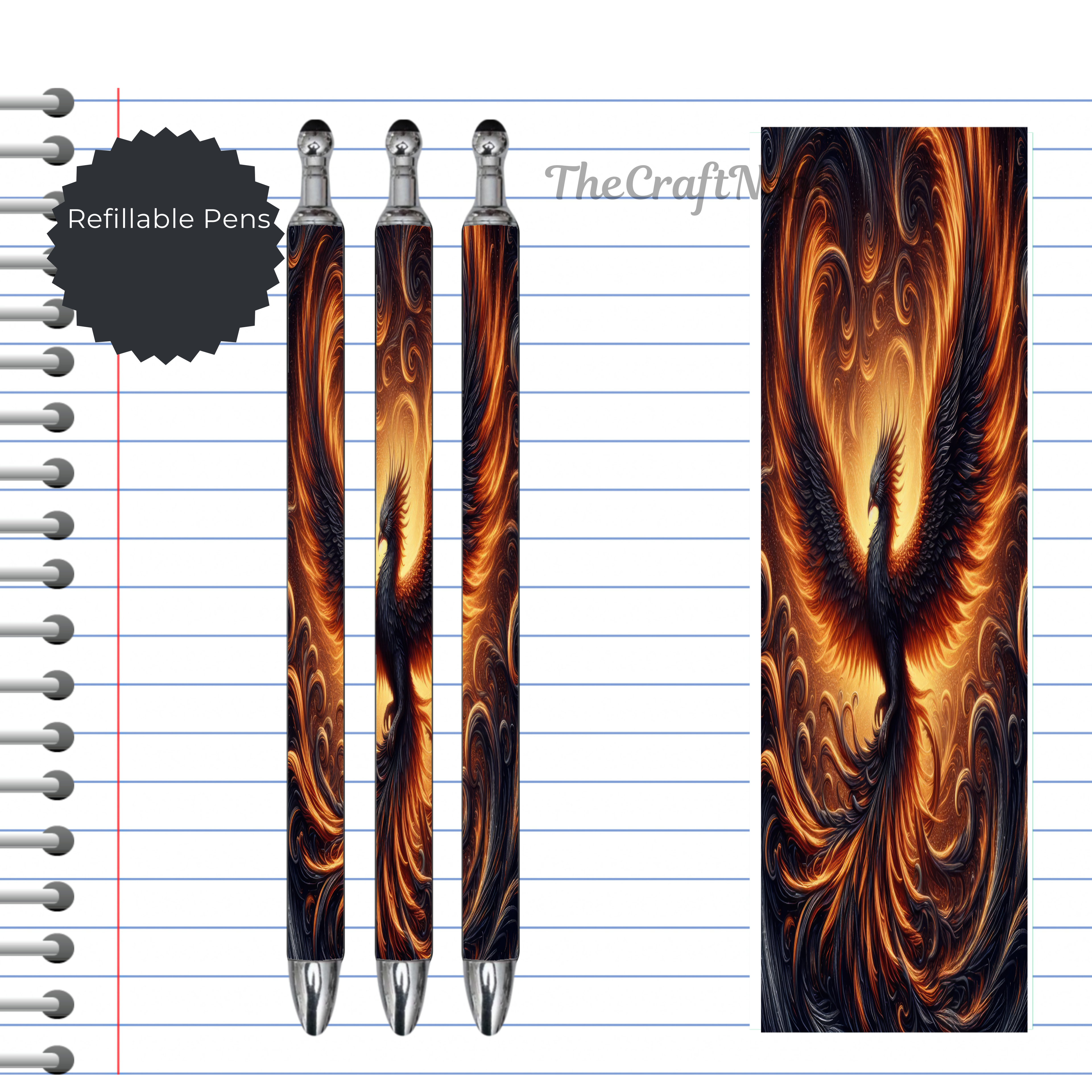 Phoenix Refillable Pens, multiple options and Images available.