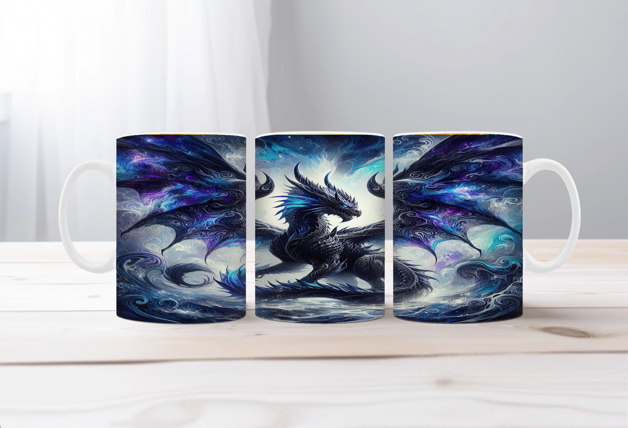 Majestic Dragon Scales Coffee Mug