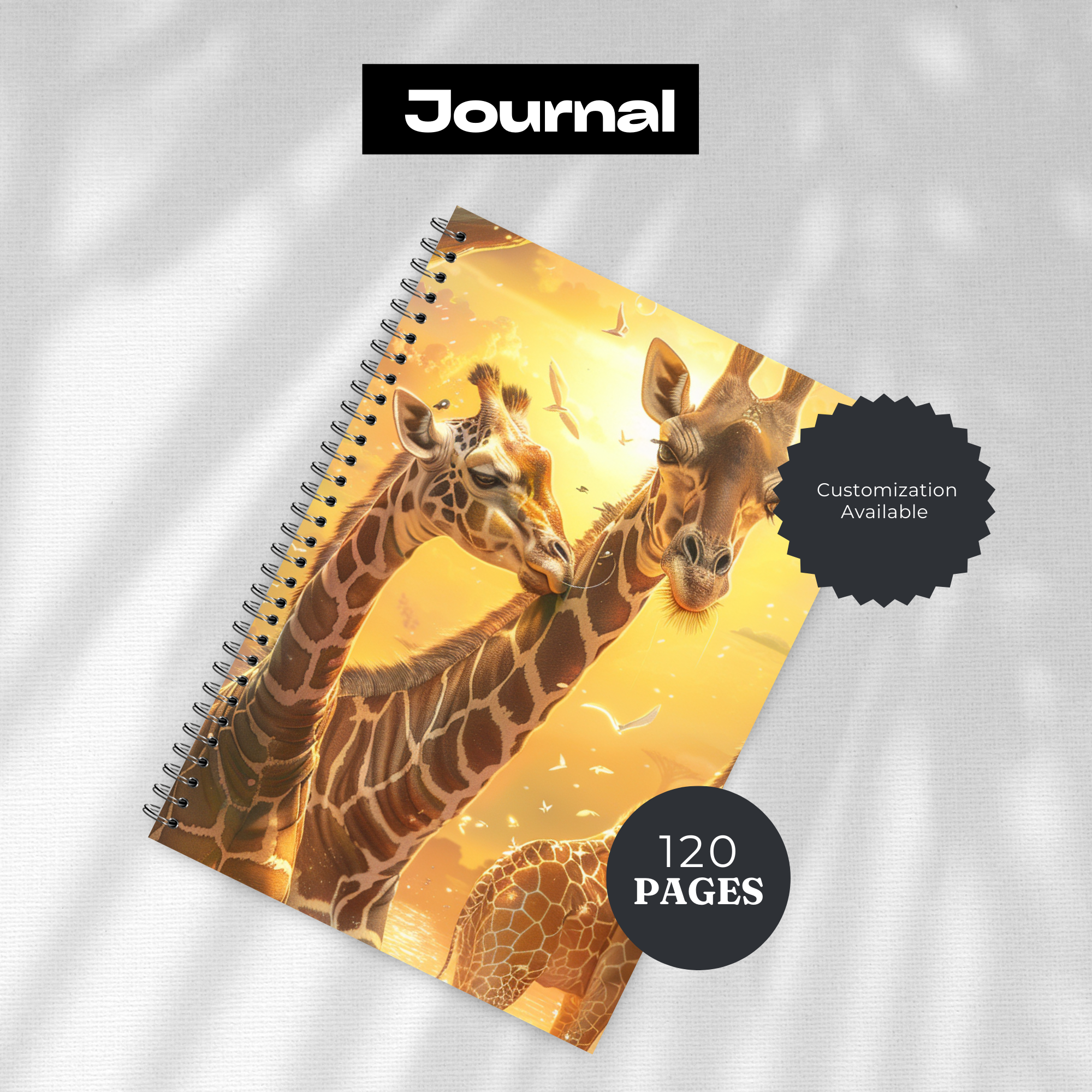 Tall & Kind Giraffe Writing Journal