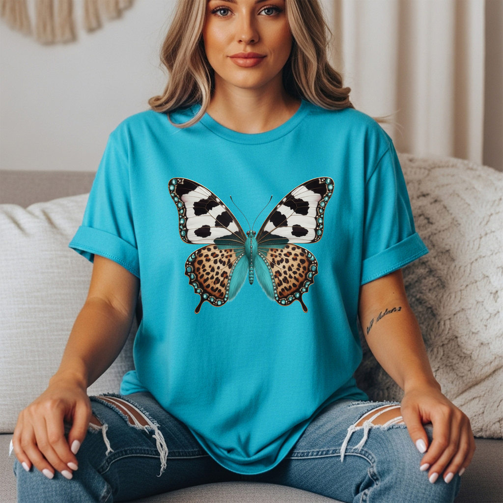 Leopard Wing Butterfly Tee