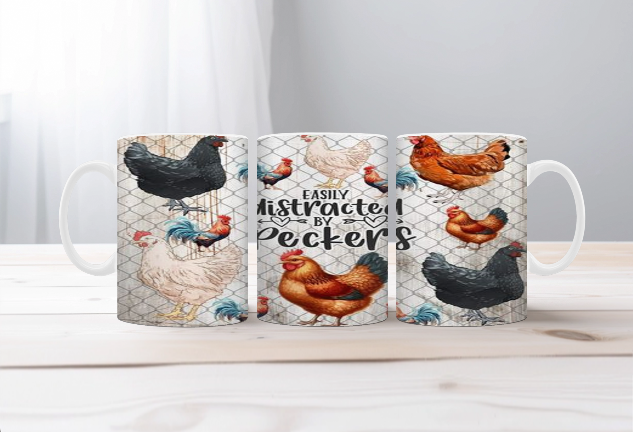 Country Coop Chicken Mug