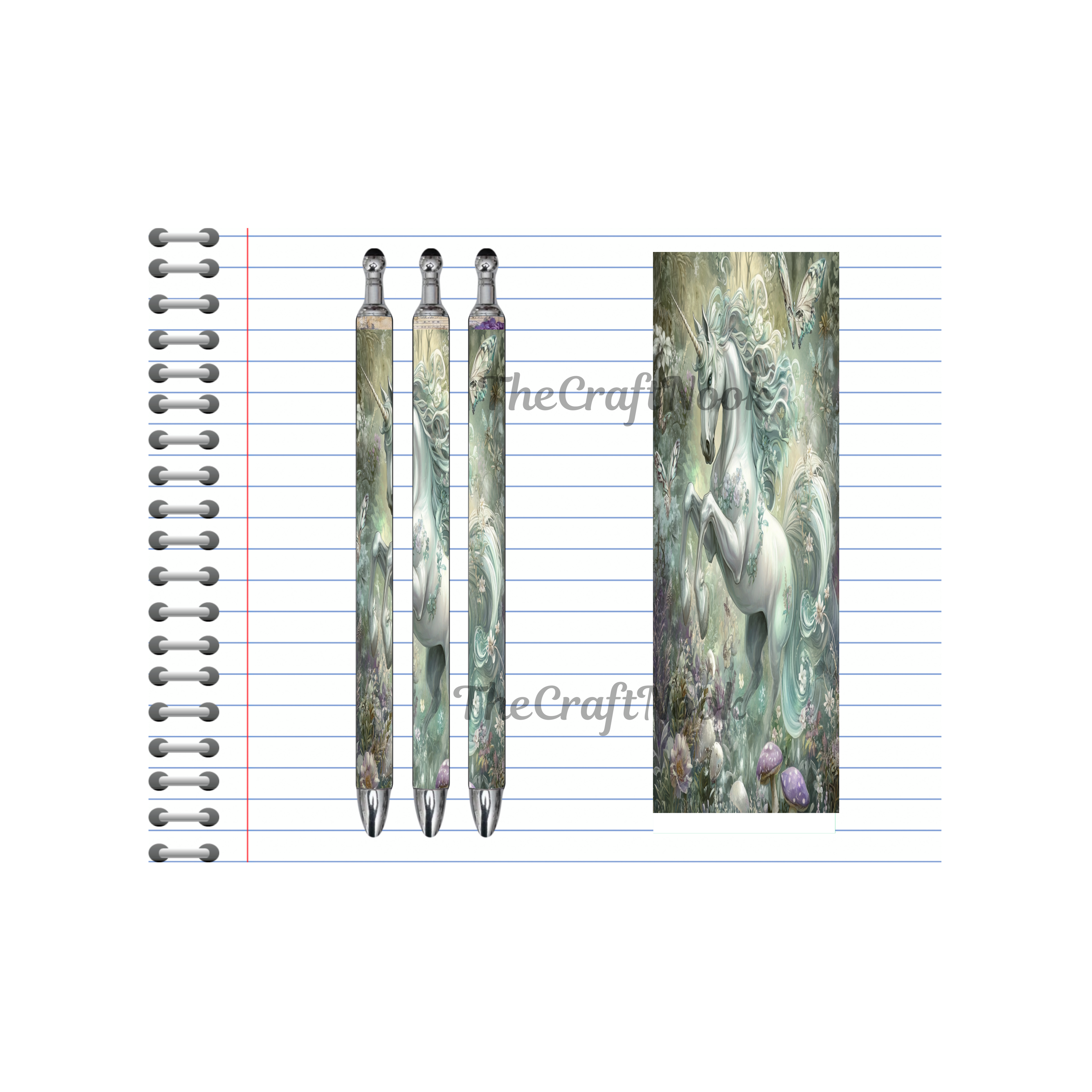 Refillable Pens, Unicorn Images multiple options and Images available.