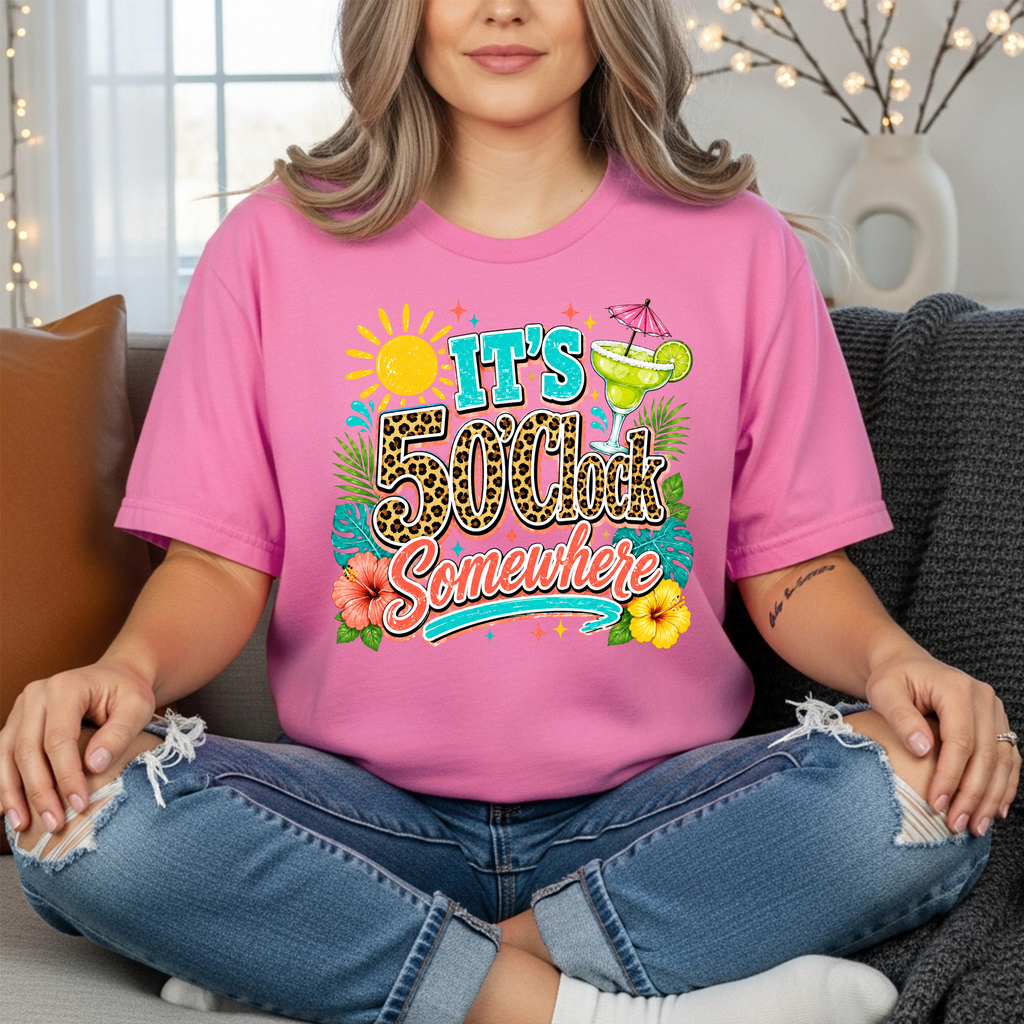 5 O'Clock Graphic Tee | TheCraftNook