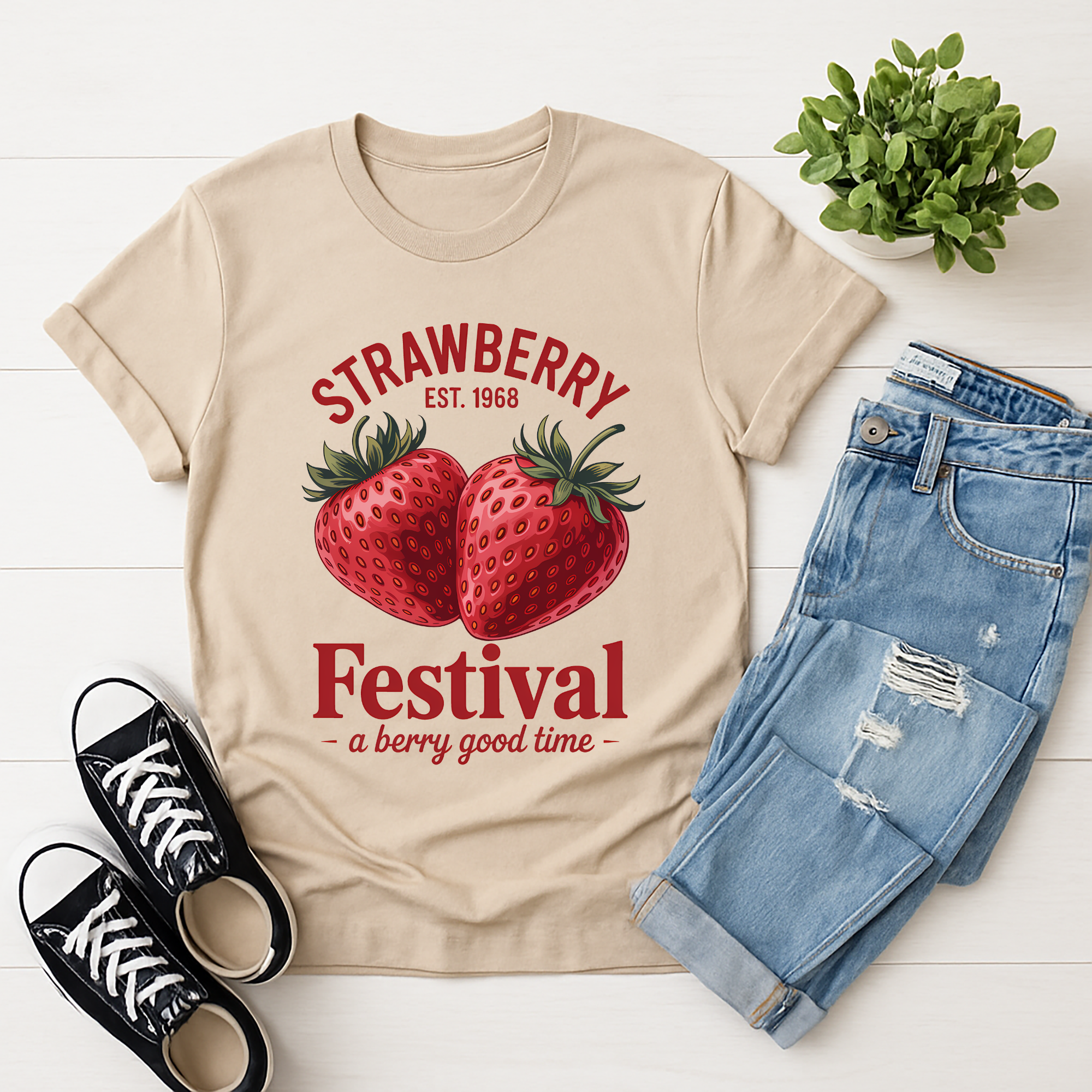 Strawberry Festival Graphic Tee