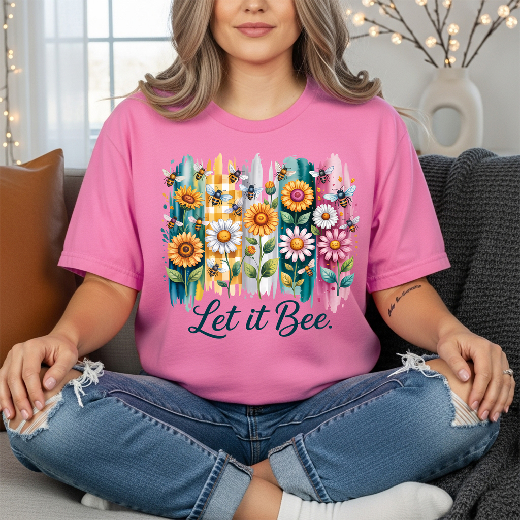 Let It Bee Graphic Tee | TheCraftNook