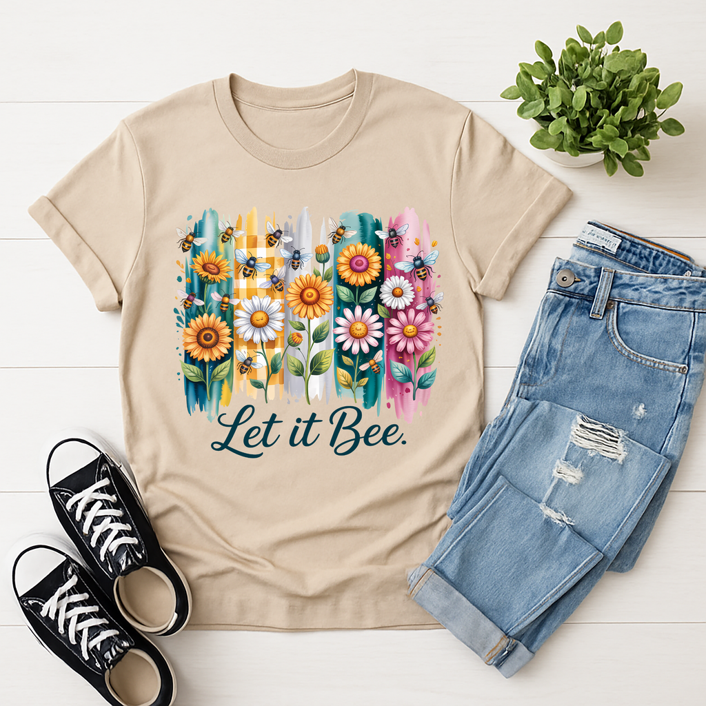 Let It Bee Graphic Tee | TheCraftNook