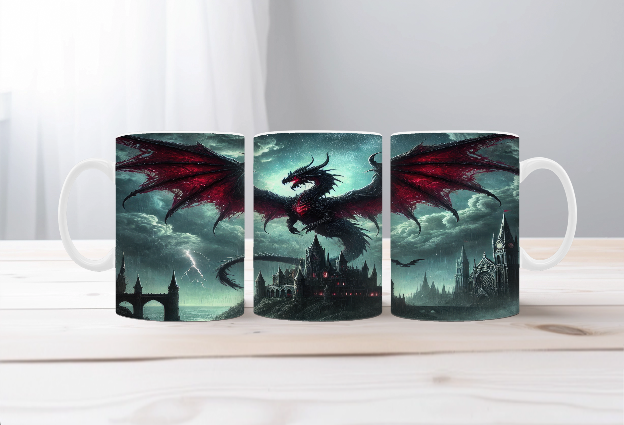 Majestic Dragon Scales Coffee Mug