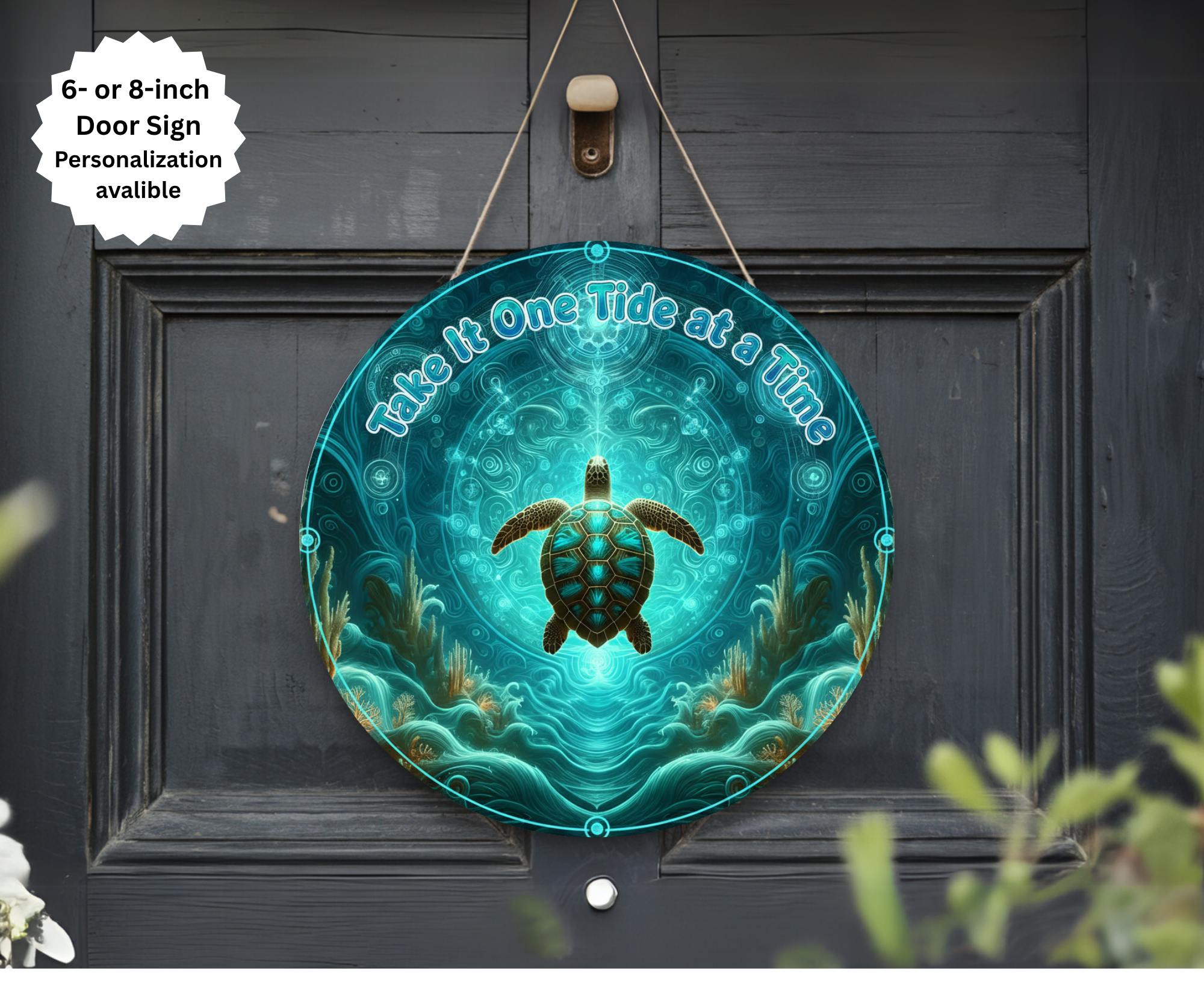 Sea Turtle Door Signs