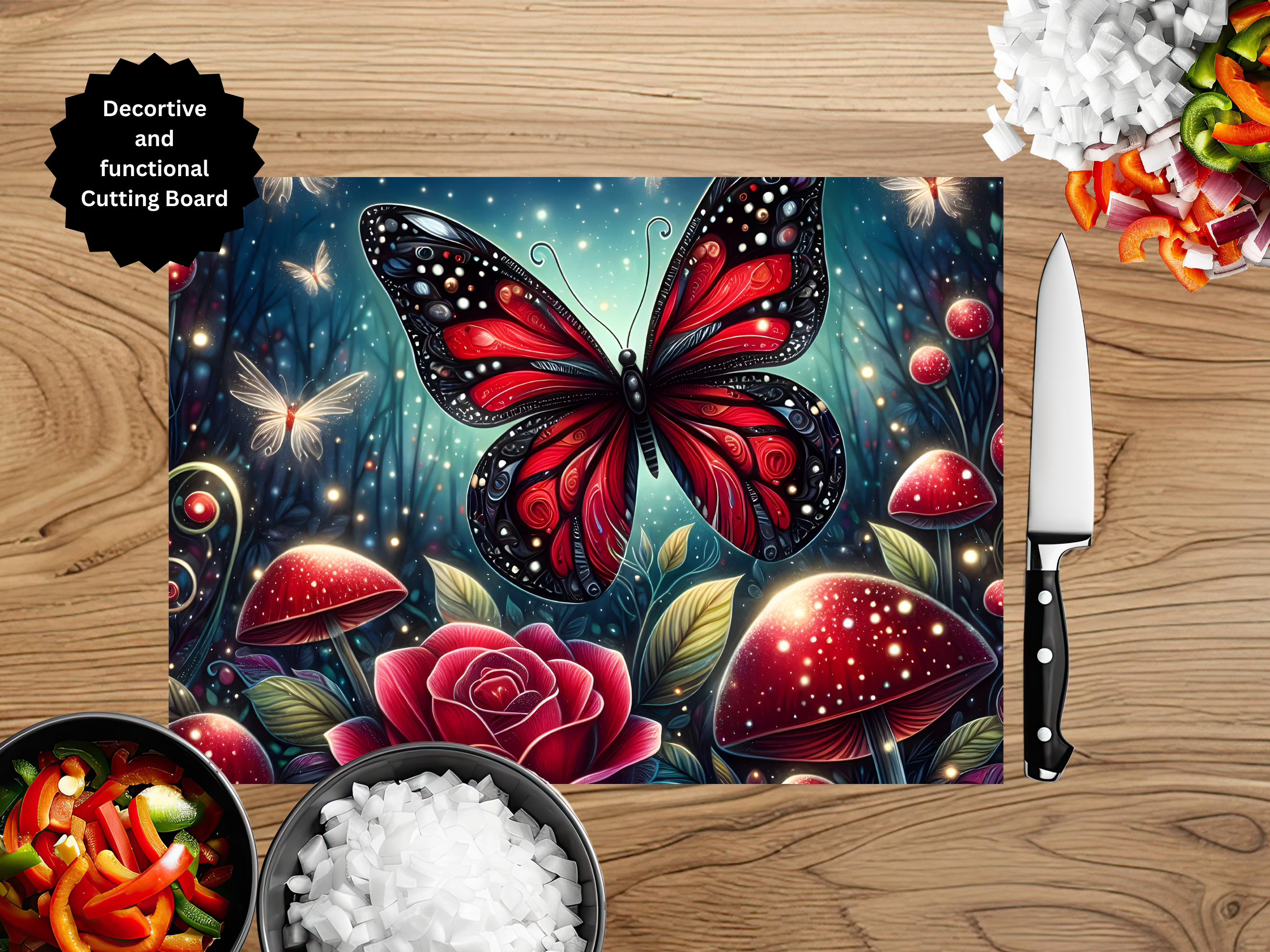 Butterfly Cutting Board