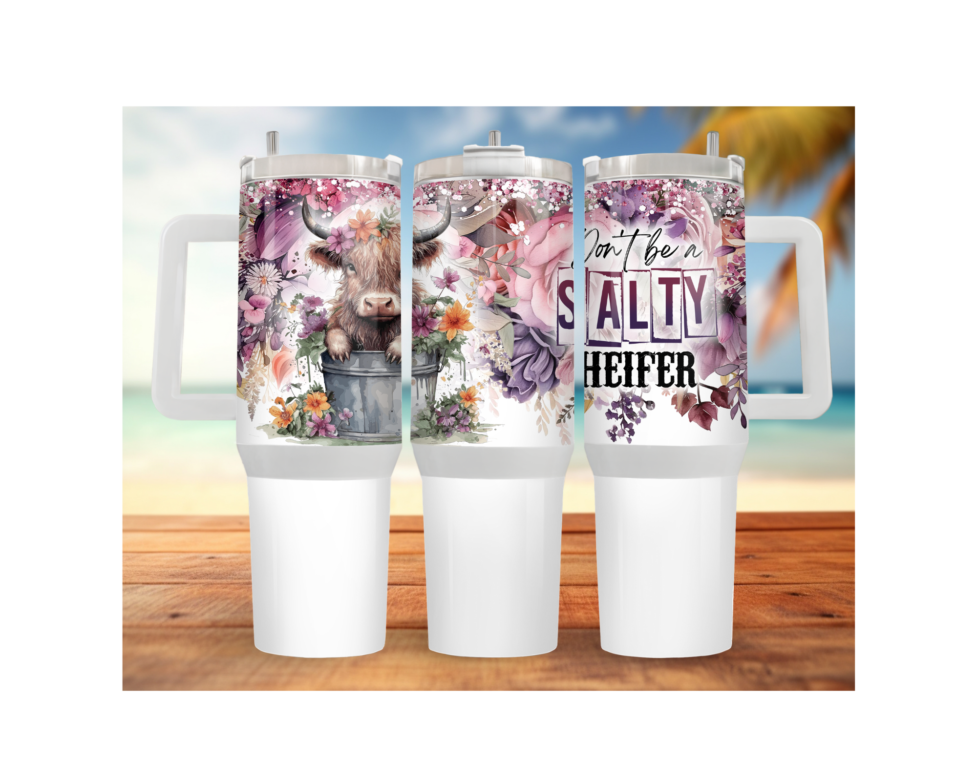 Highland Cow Stainless Steel Tumblers. Stay hydrated, stay country‑cute. Multiple Sizes and Images Available.