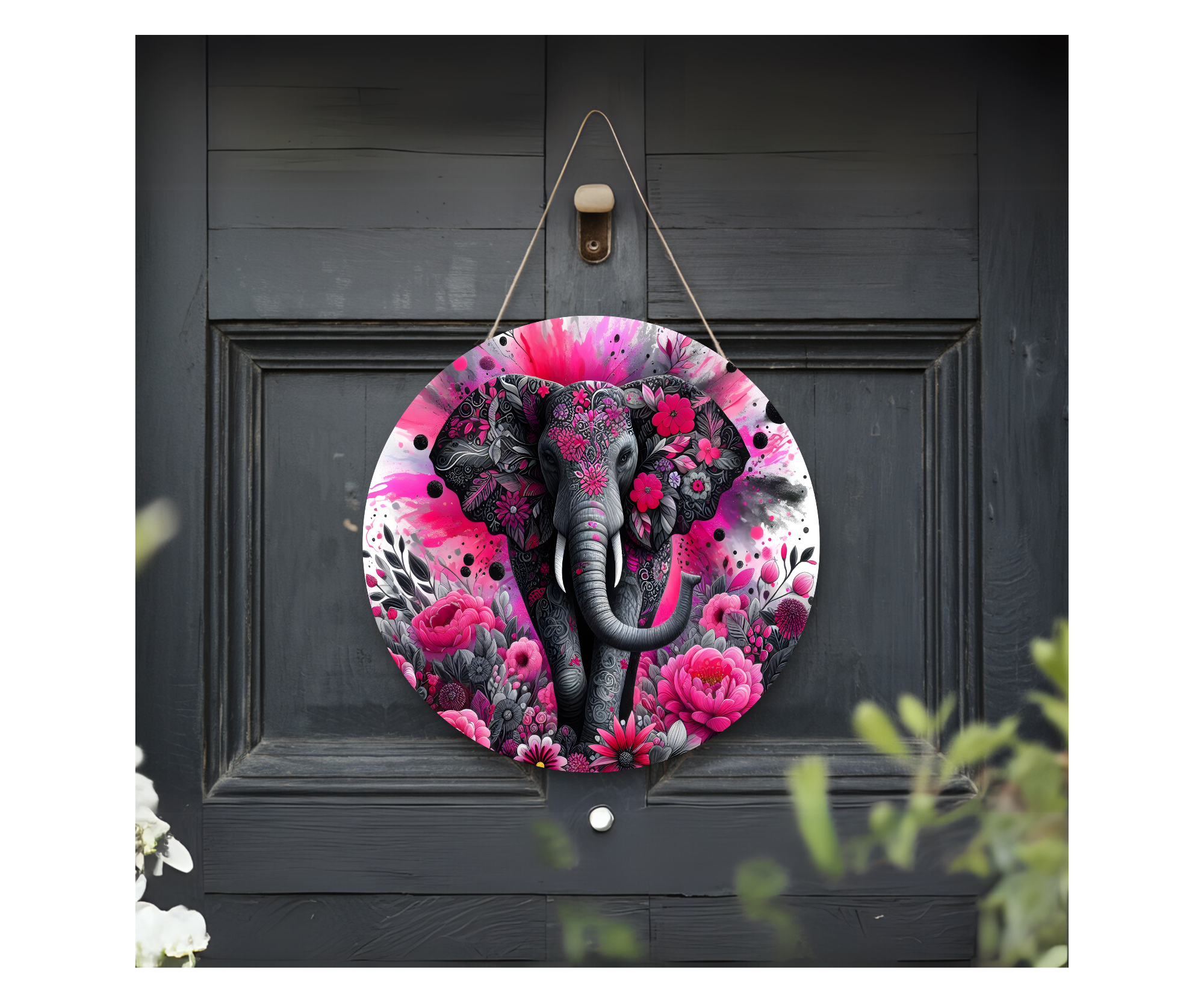 Good Vibes, Good Luck Elephant Sign