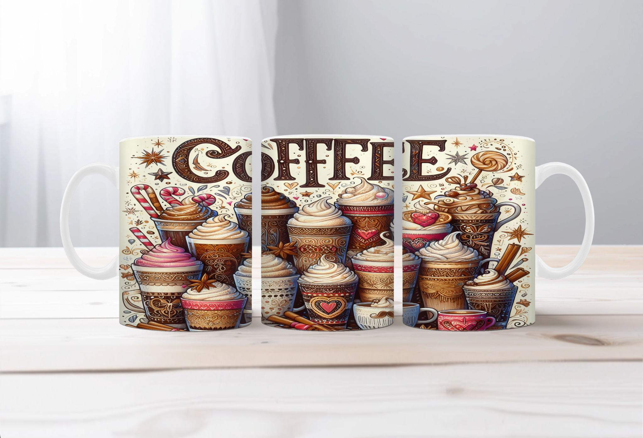 Rise & Grind Coffee Mugs