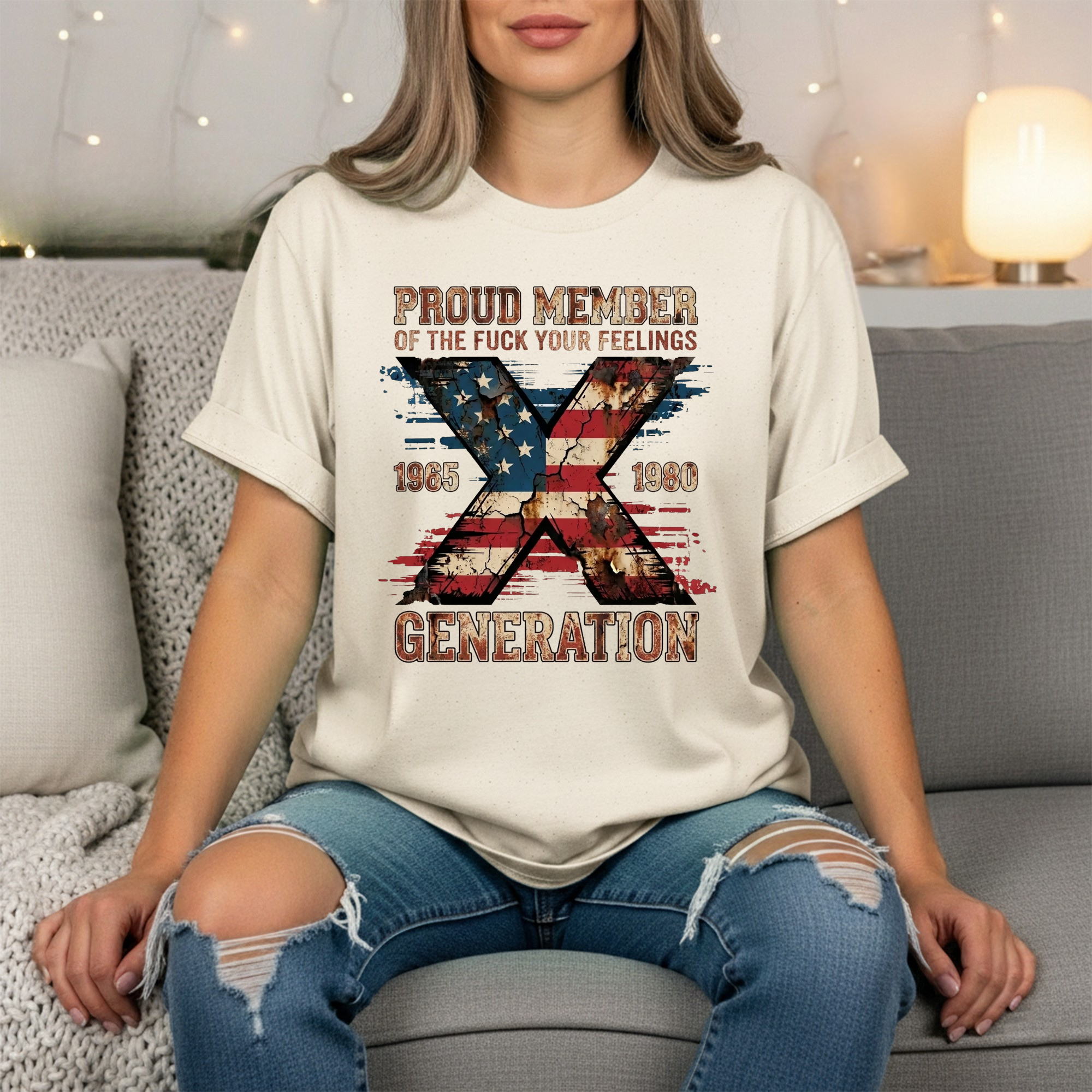 Gen X Graphic Tee | Funny Generation X Shirt
