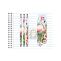 “Whimsical Island Refillable Pens, Flamingo Images multiple options and Images available.