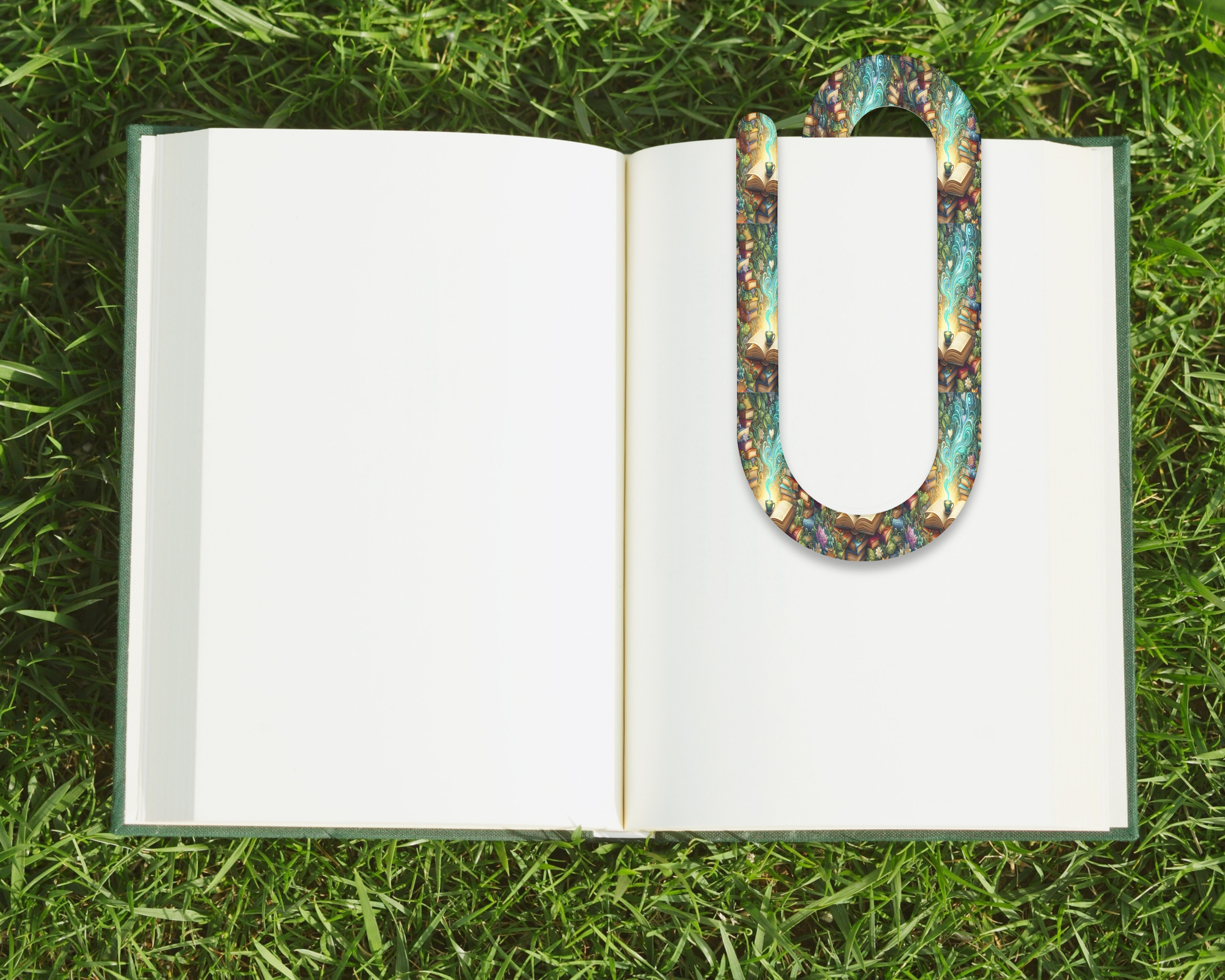 Chapter Clips Book‑Themed Jumbo Paper Clips