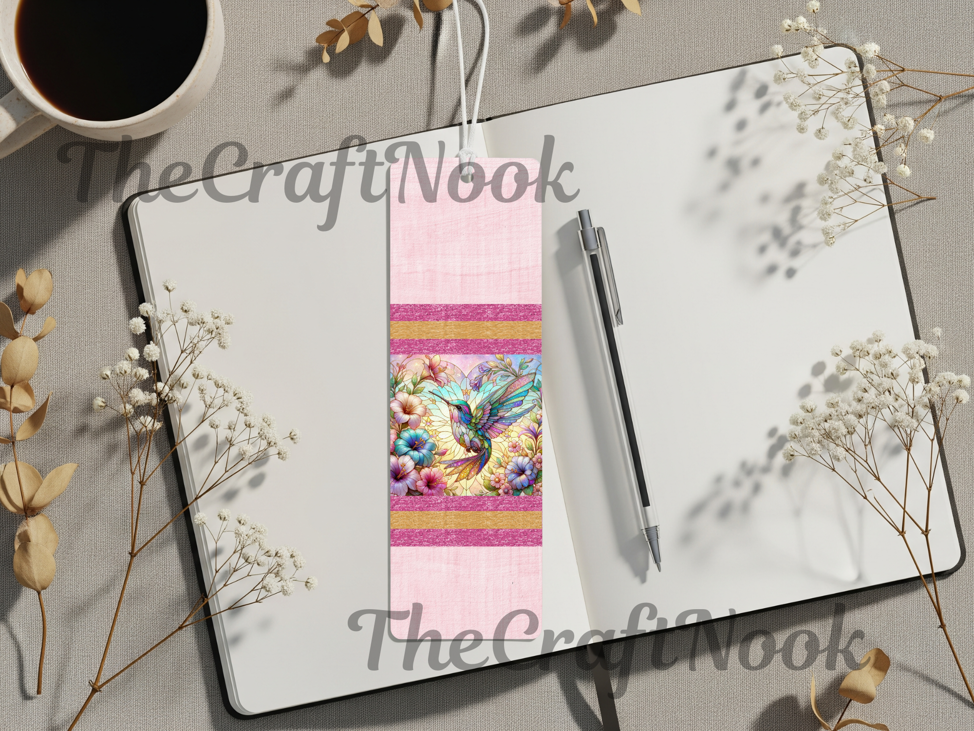 Aluminum Metal Bookmarks, Hummingbird Images Let your next chapter bloom. 🌺✨