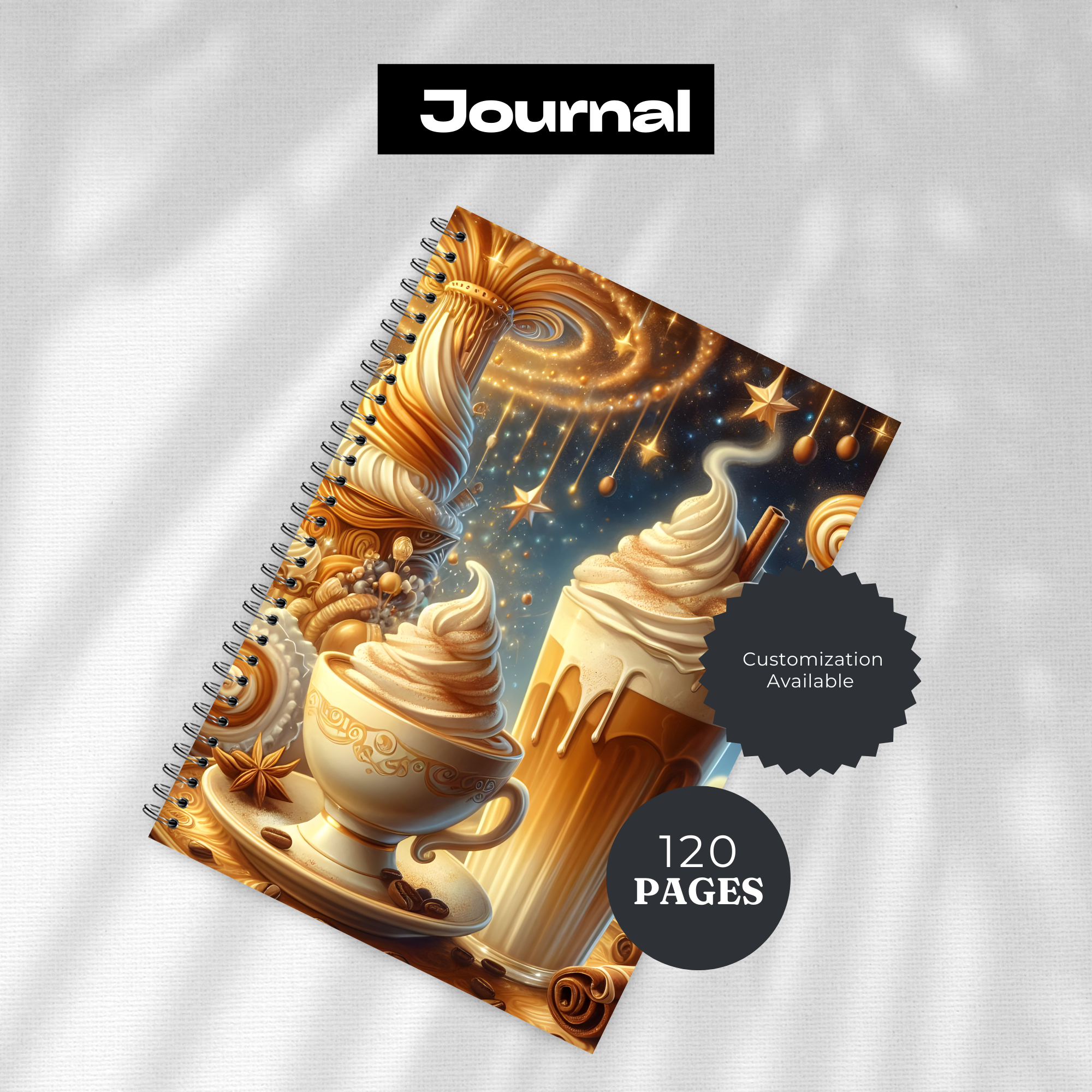Brew‑tiful Thoughts Coffee Journal
