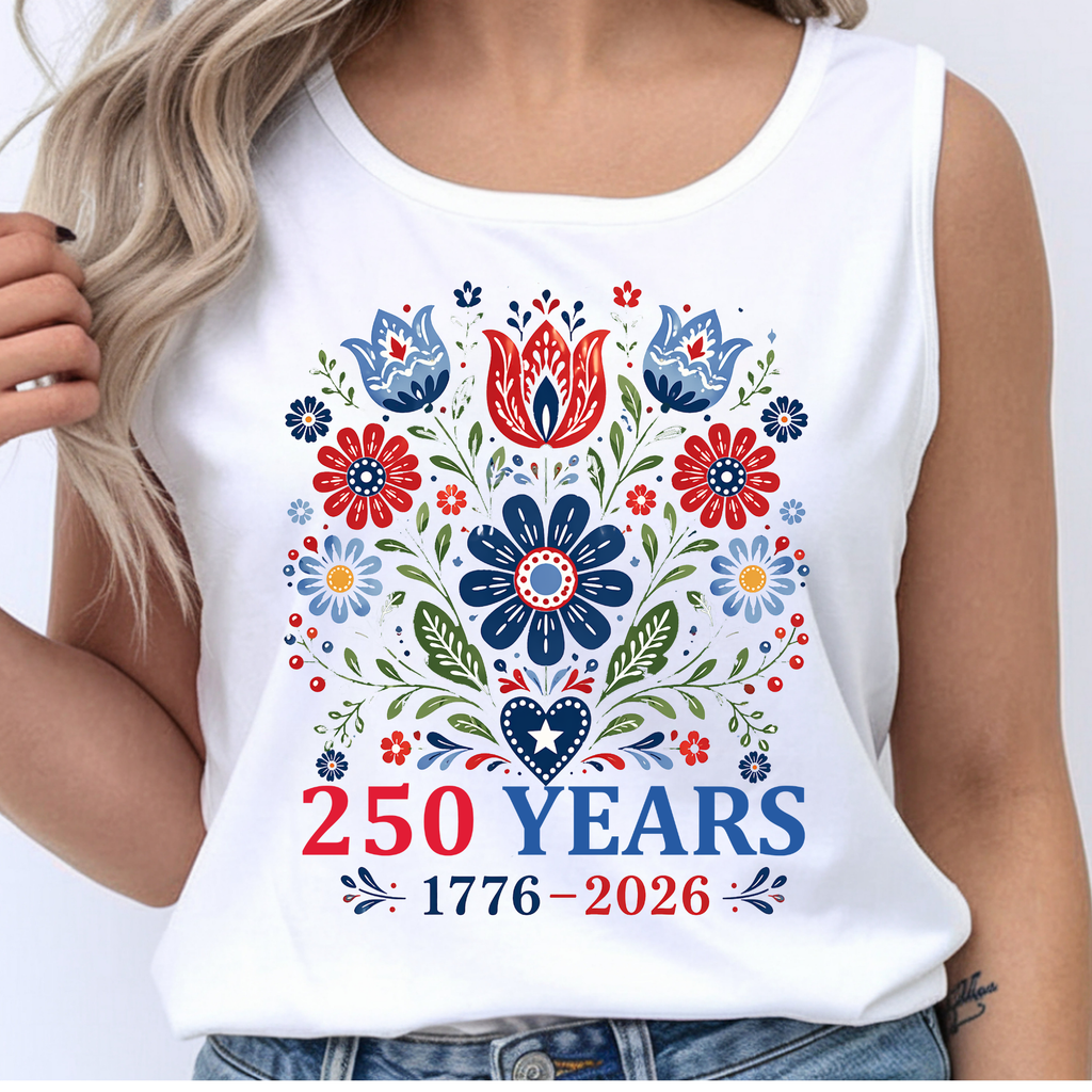 America 250 Years Tank Top