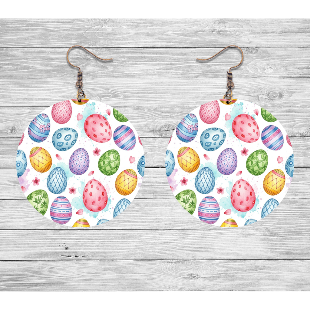 Colorful Easter Egg Earrings