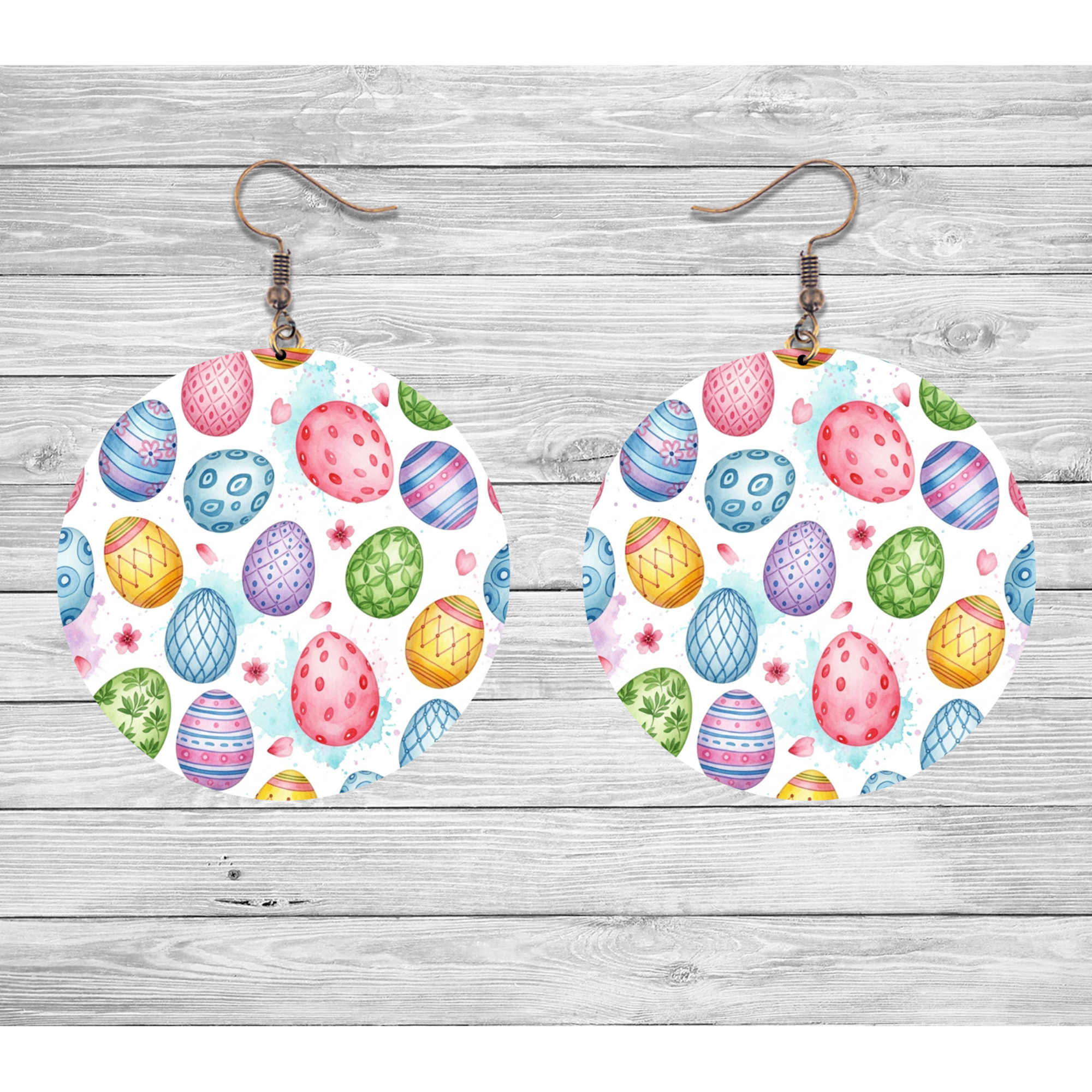 Colorful Easter Egg Earrings