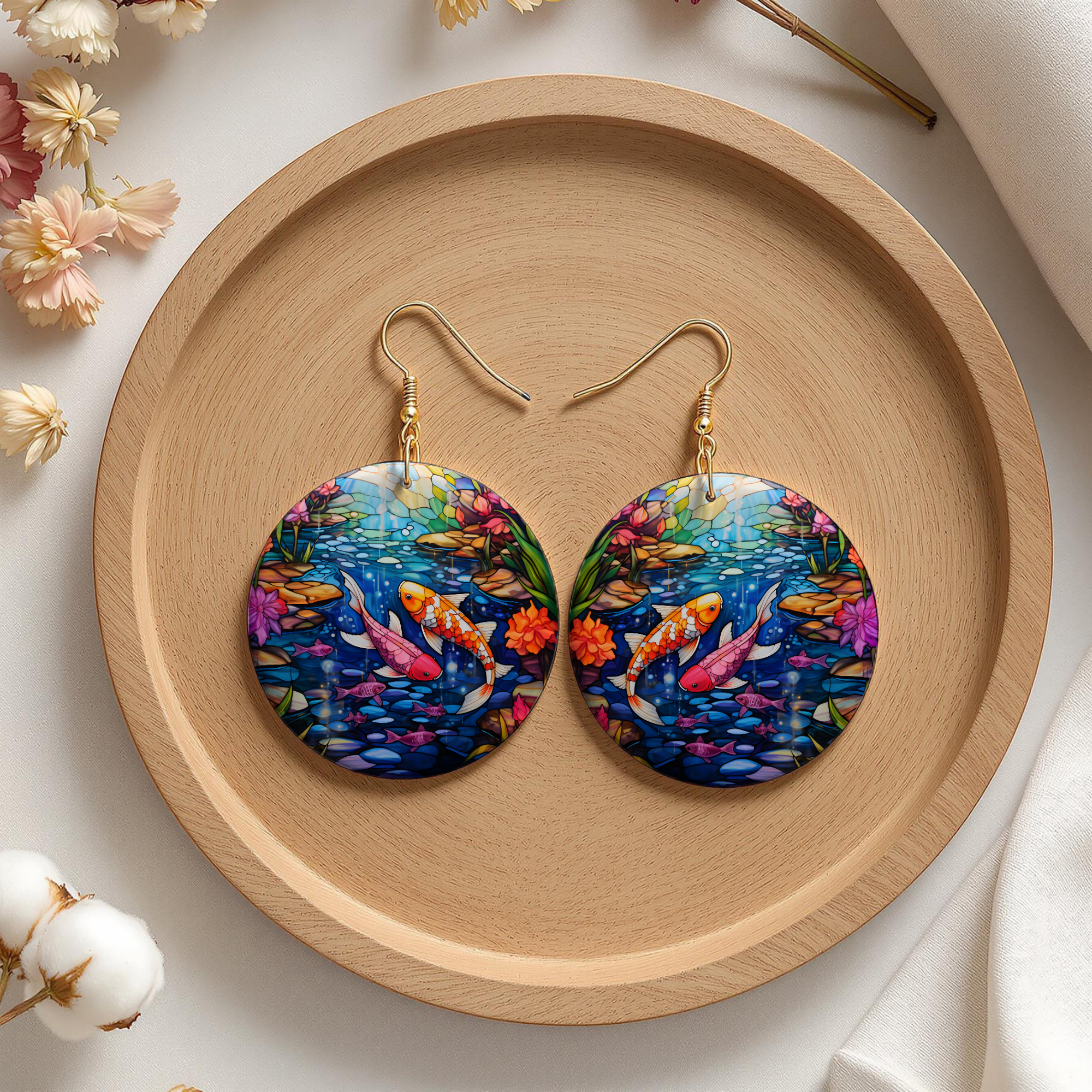 Koi Fish Earrings