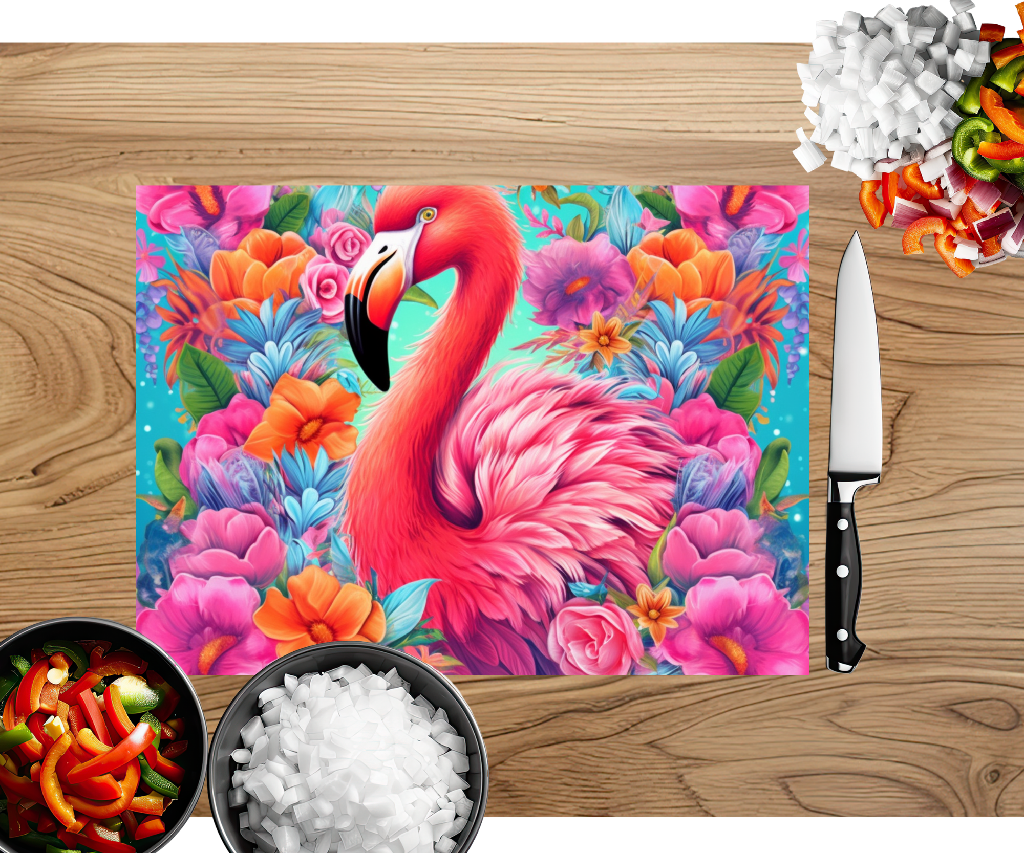 Flamingle & Chop Cutting Boards