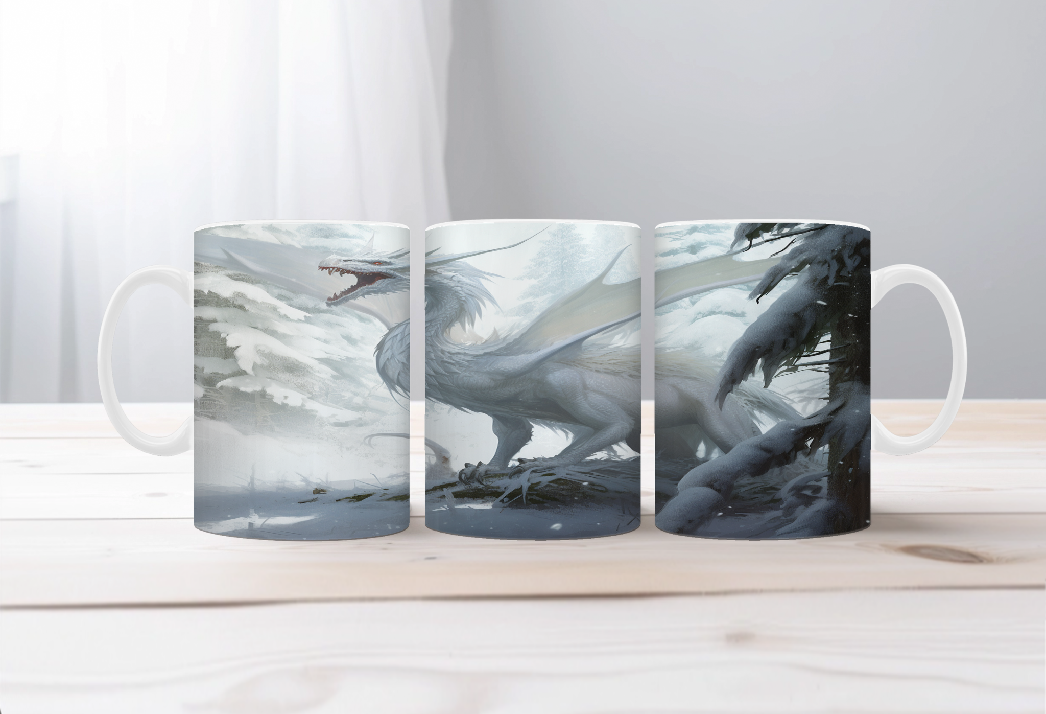 Majestic Dragon Scales Coffee Mug