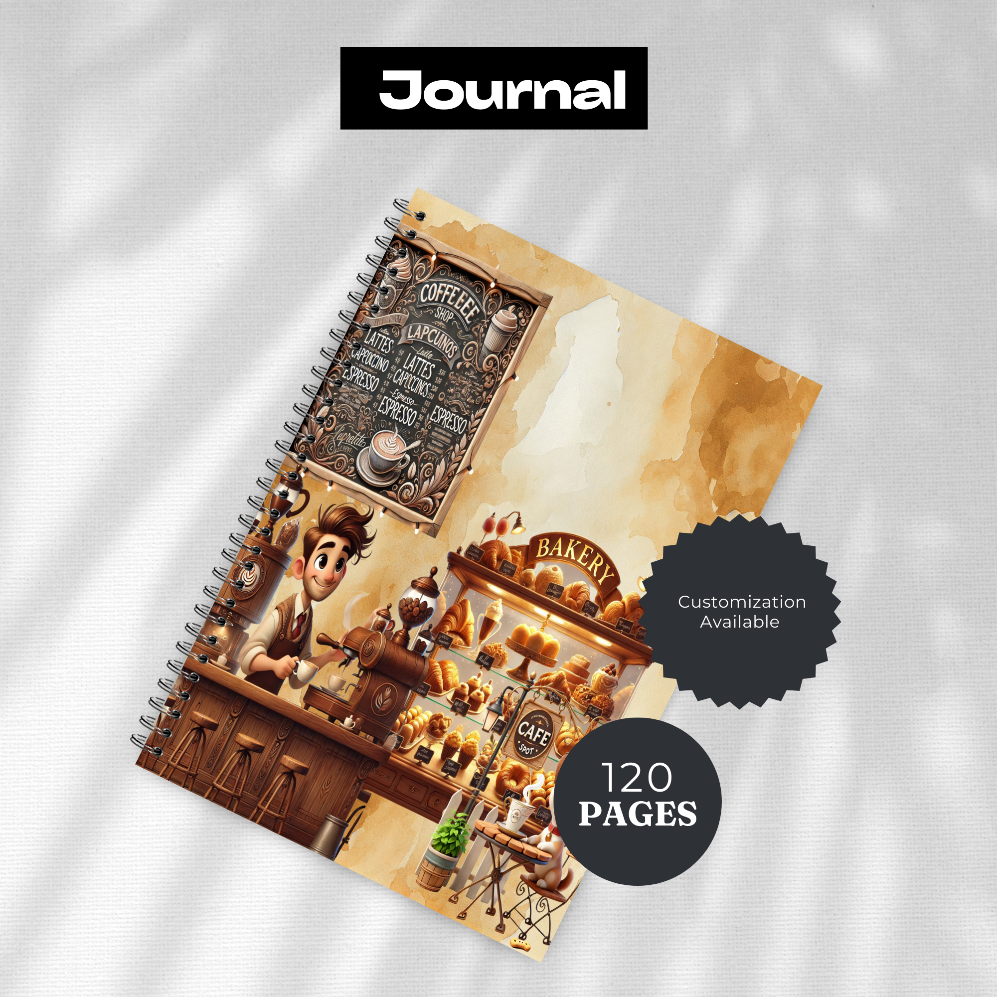 Brew‑tiful Thoughts Coffee Journal