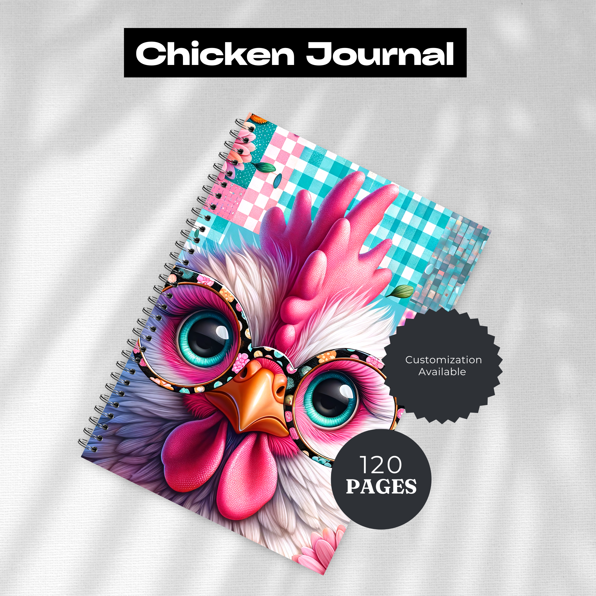 Cluck & Create Chicken Journals