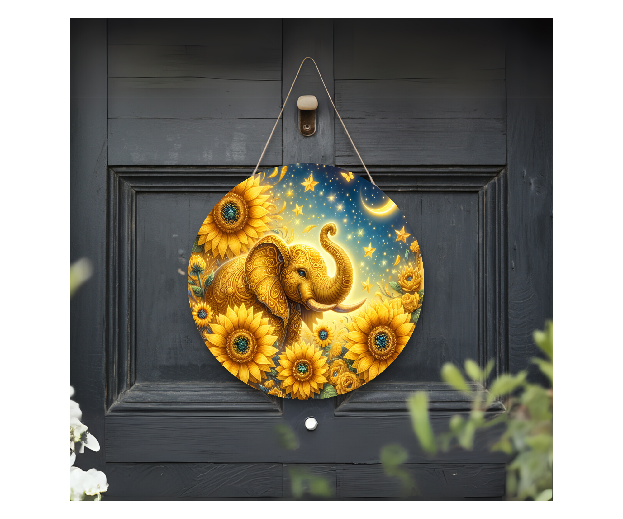 Good Vibes, Good Luck Elephant Sign