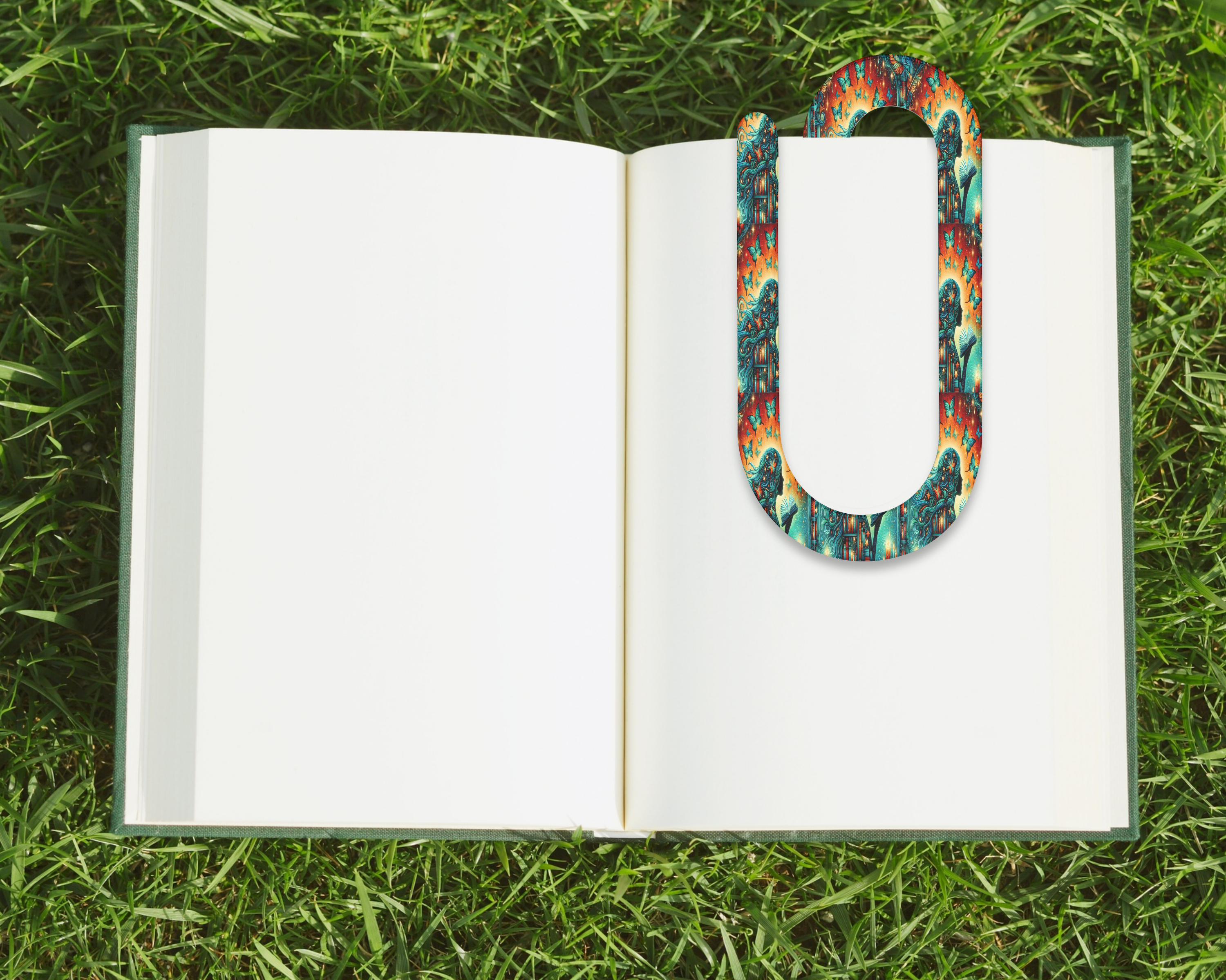 Chapter Clips Book‑Themed Jumbo Paper Clips