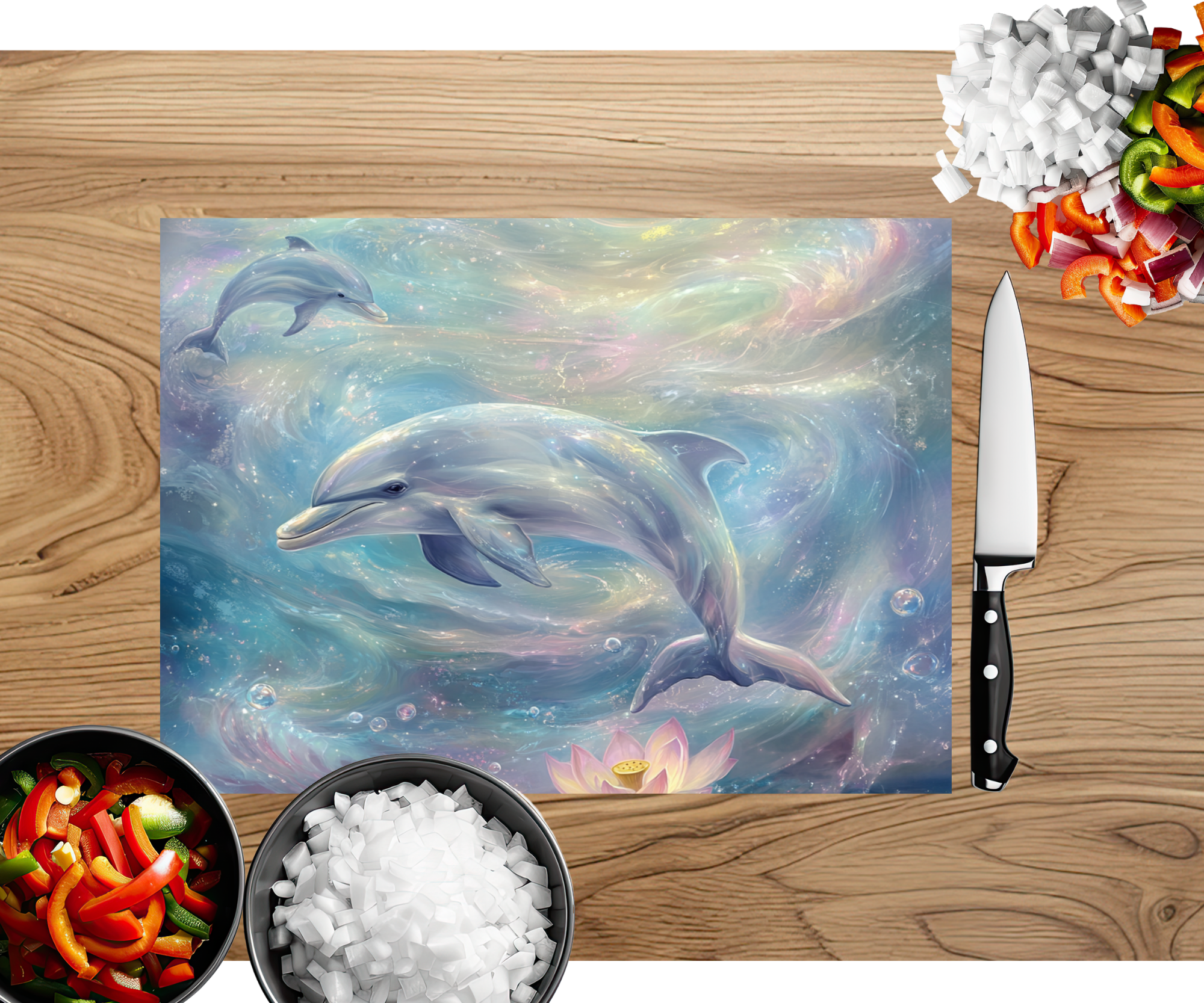 Make a Splash Dolphin Cutting Board