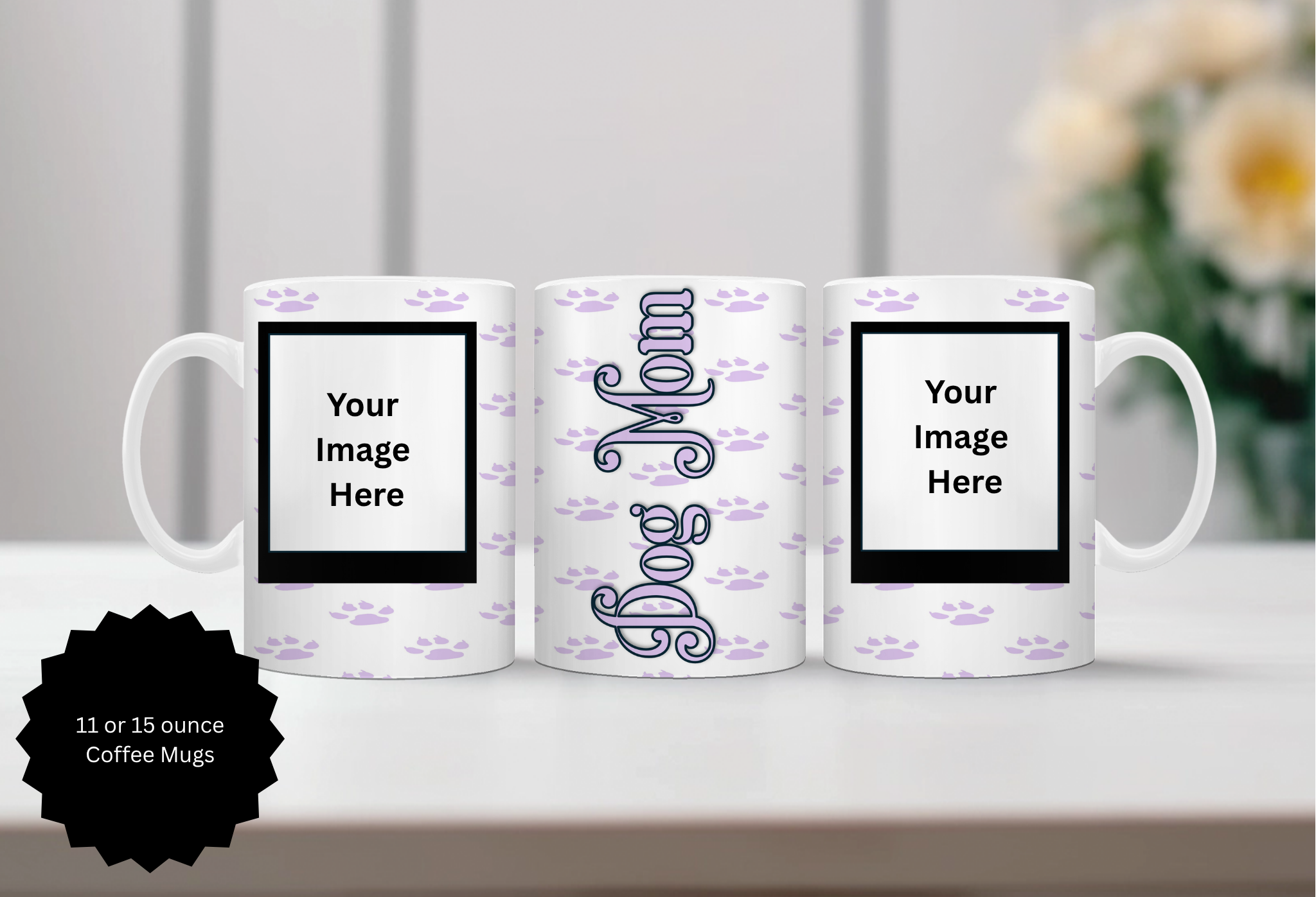 Mother's Day Mugs Human and Fur.