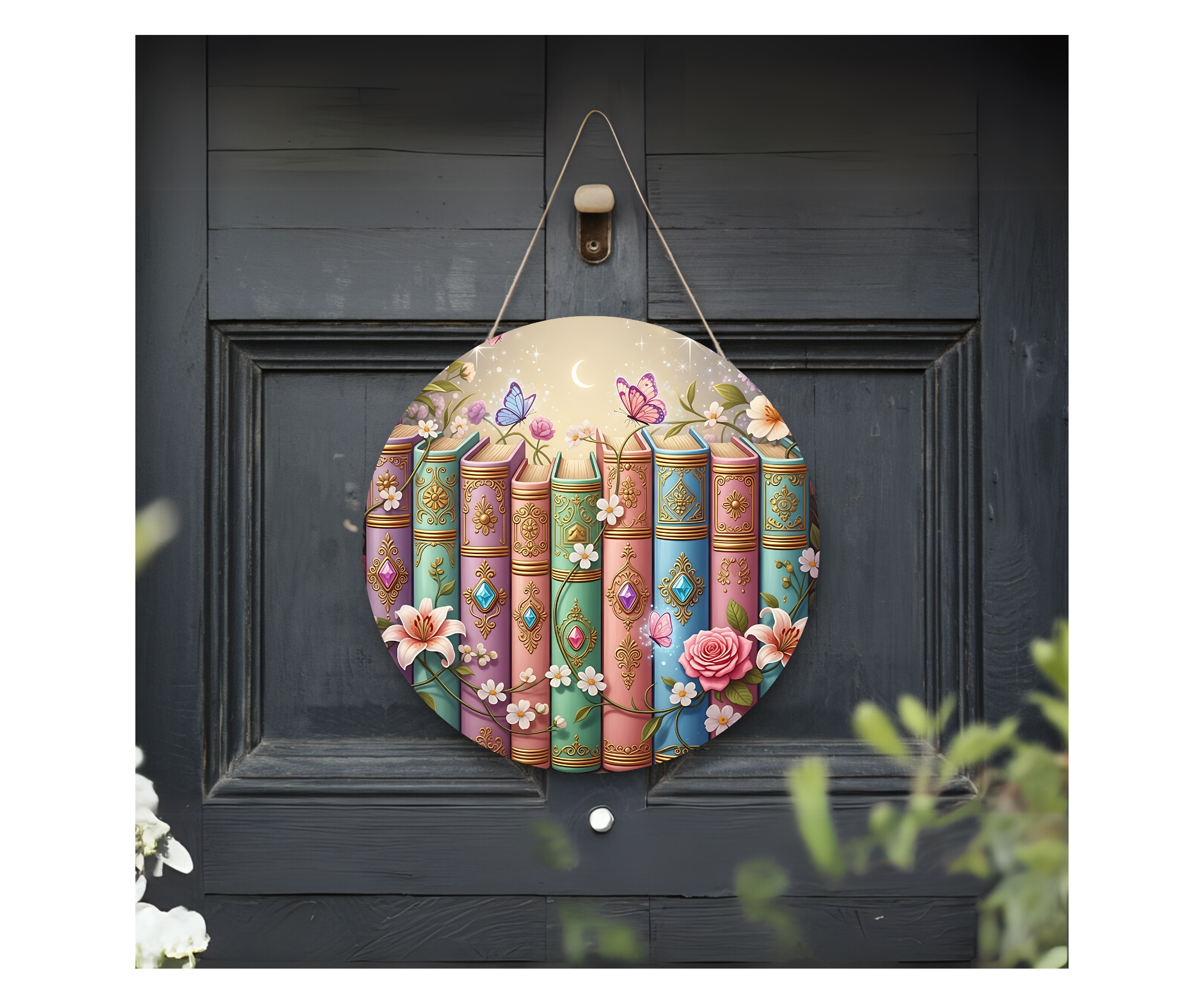 Book Nook Door Signs