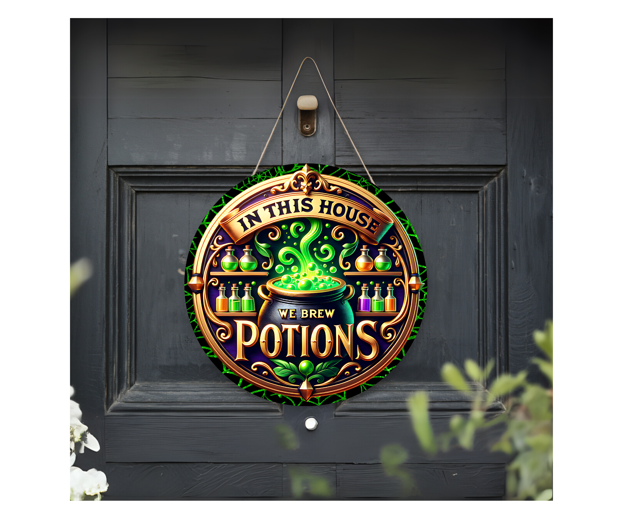 Spooky season Halloween Door signs