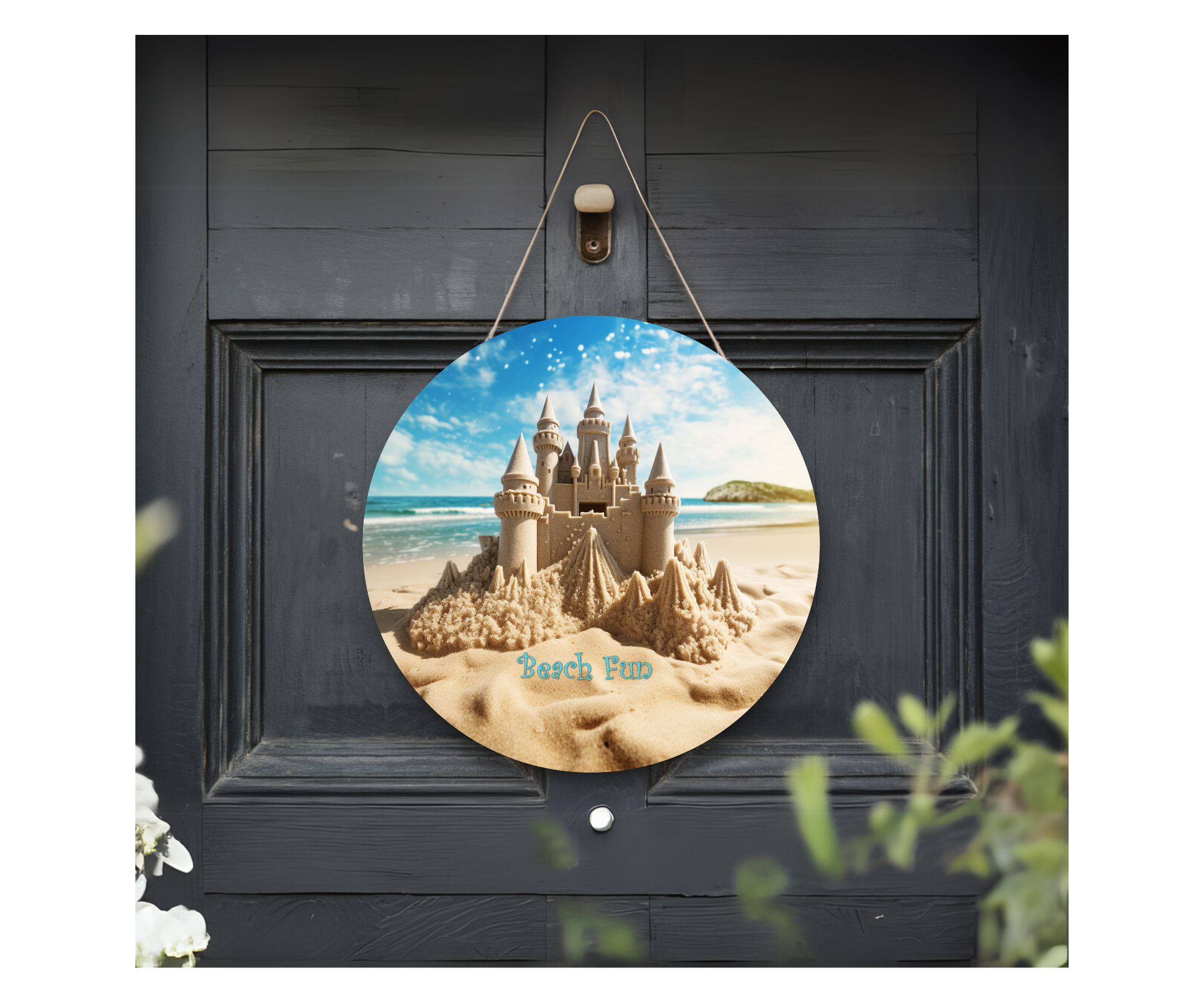 Salty Air Welcome Door Signs