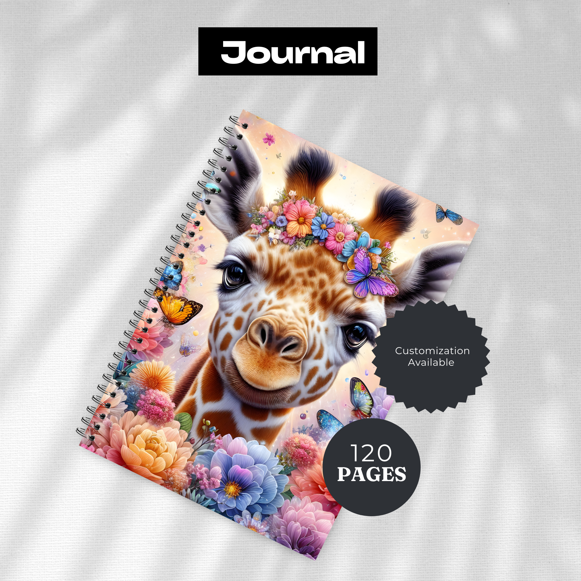 Tall & Kind Giraffe Writing Journal
