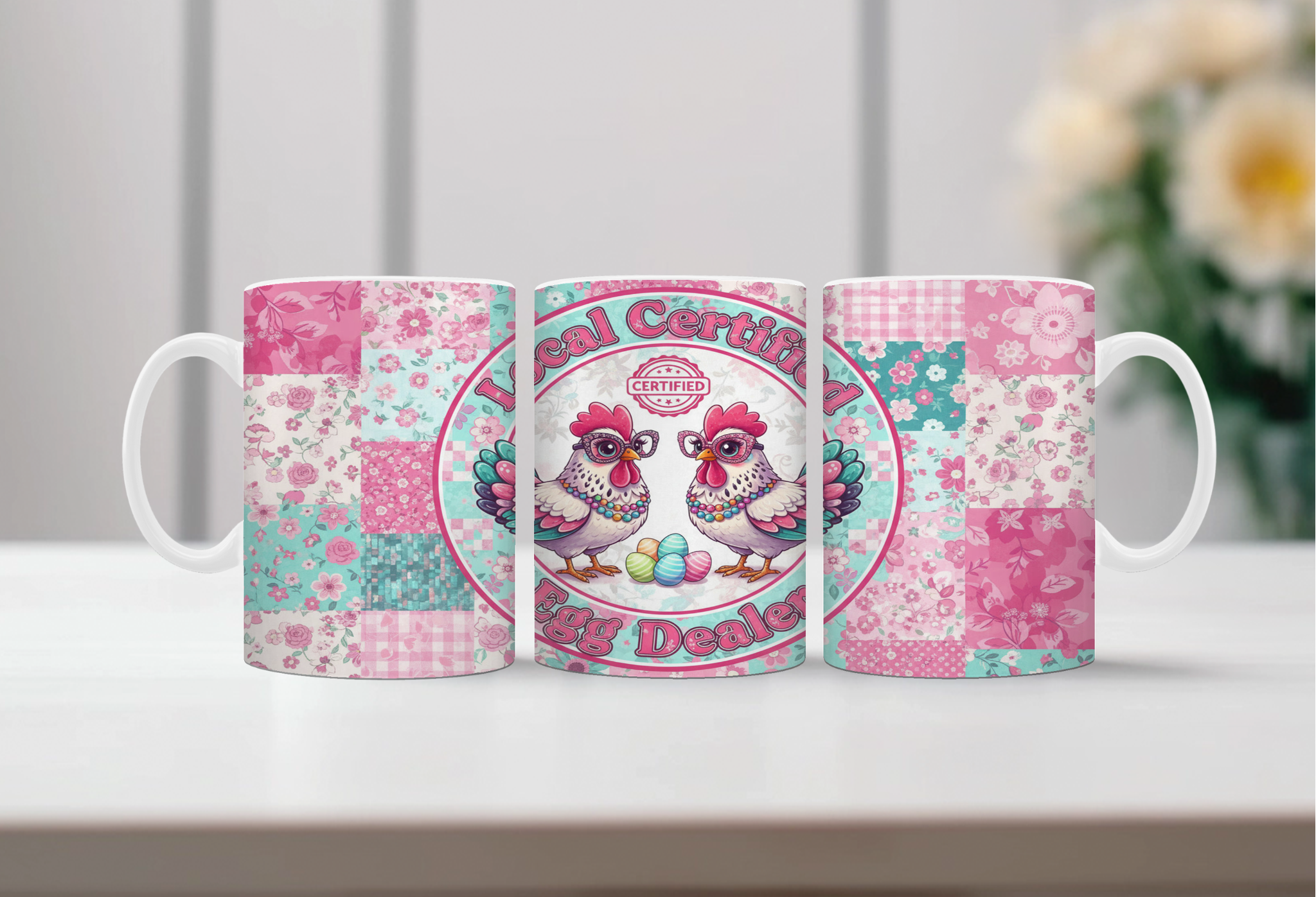 Country Coop Chicken Mug