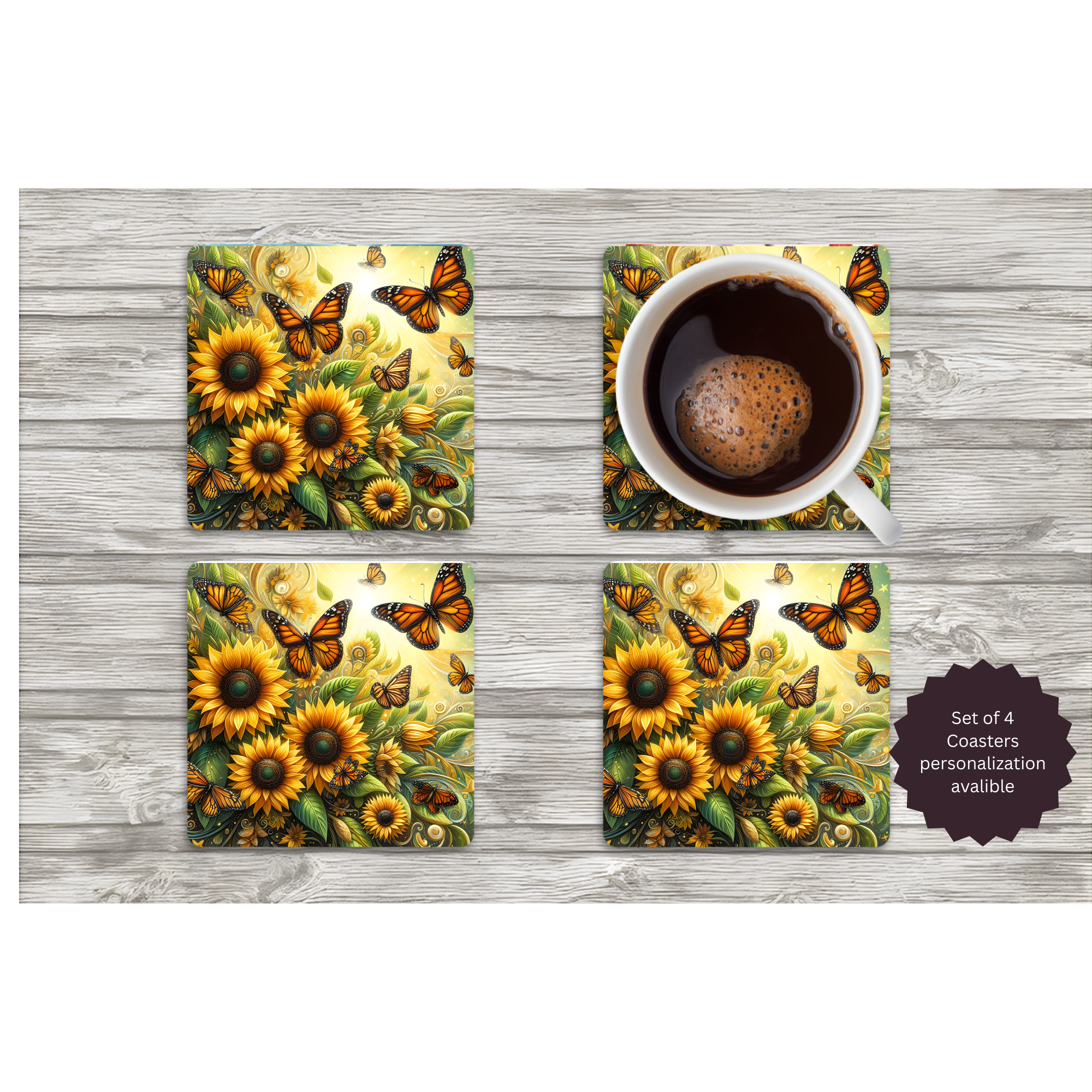 Butterfly Coasters