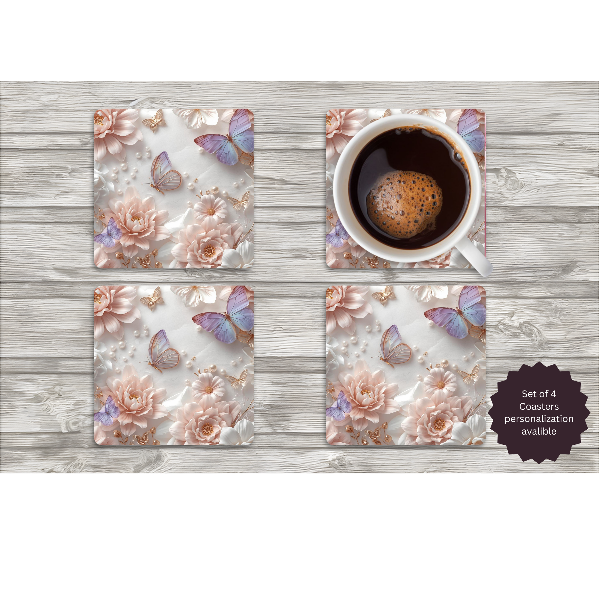Butterfly Coasters