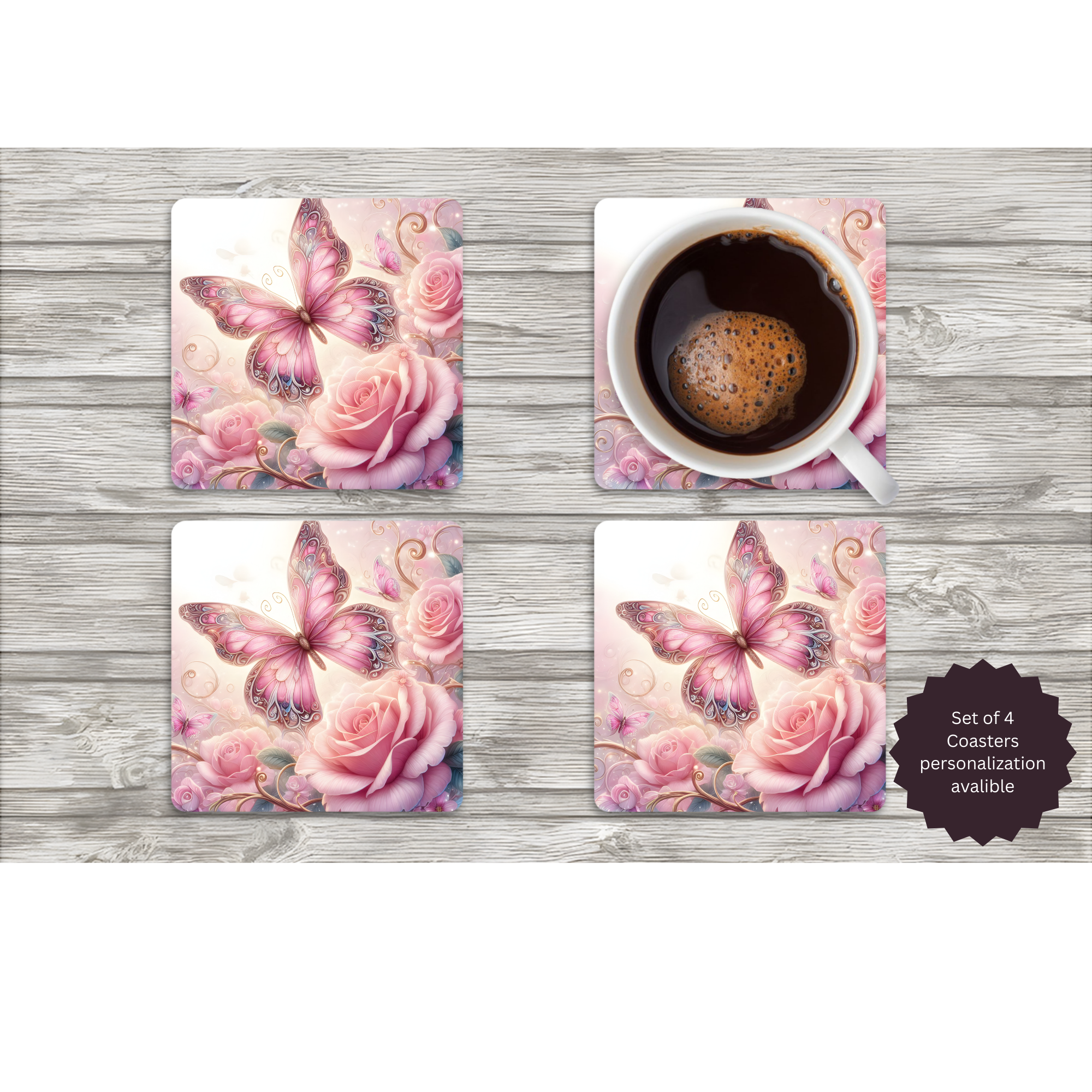 Butterfly Coasters