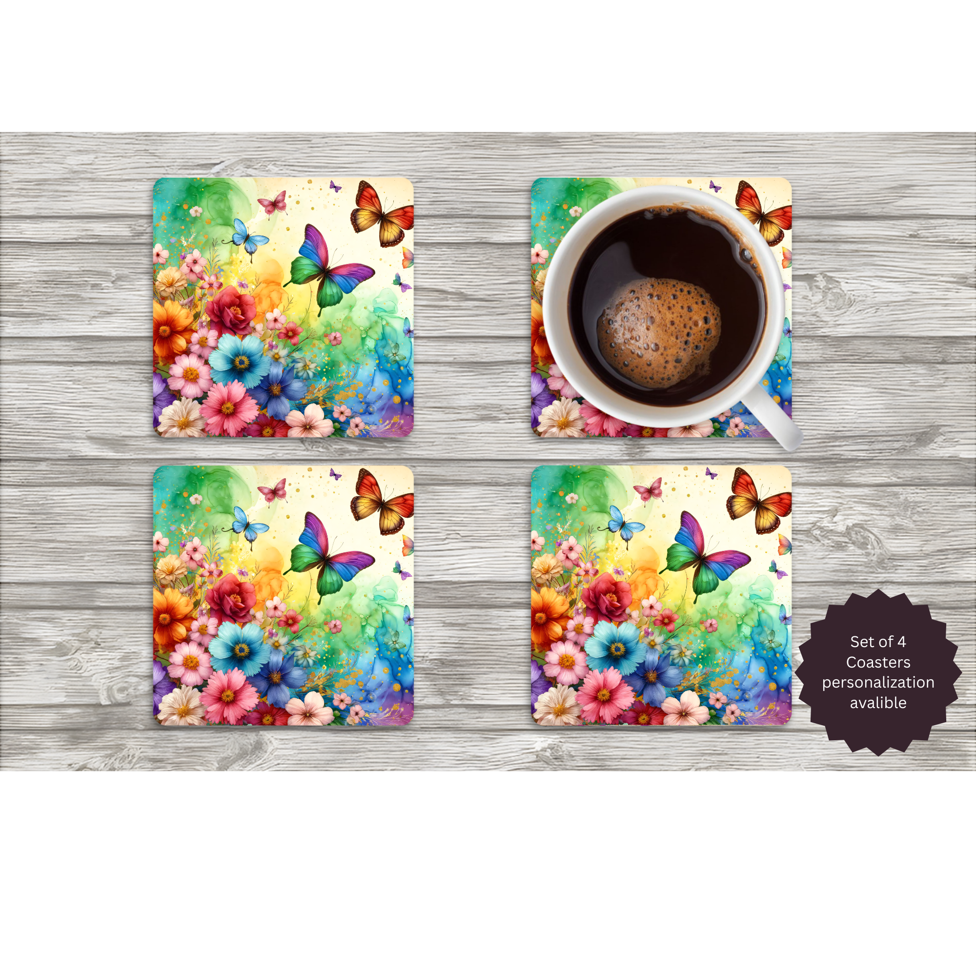 Butterfly Coasters