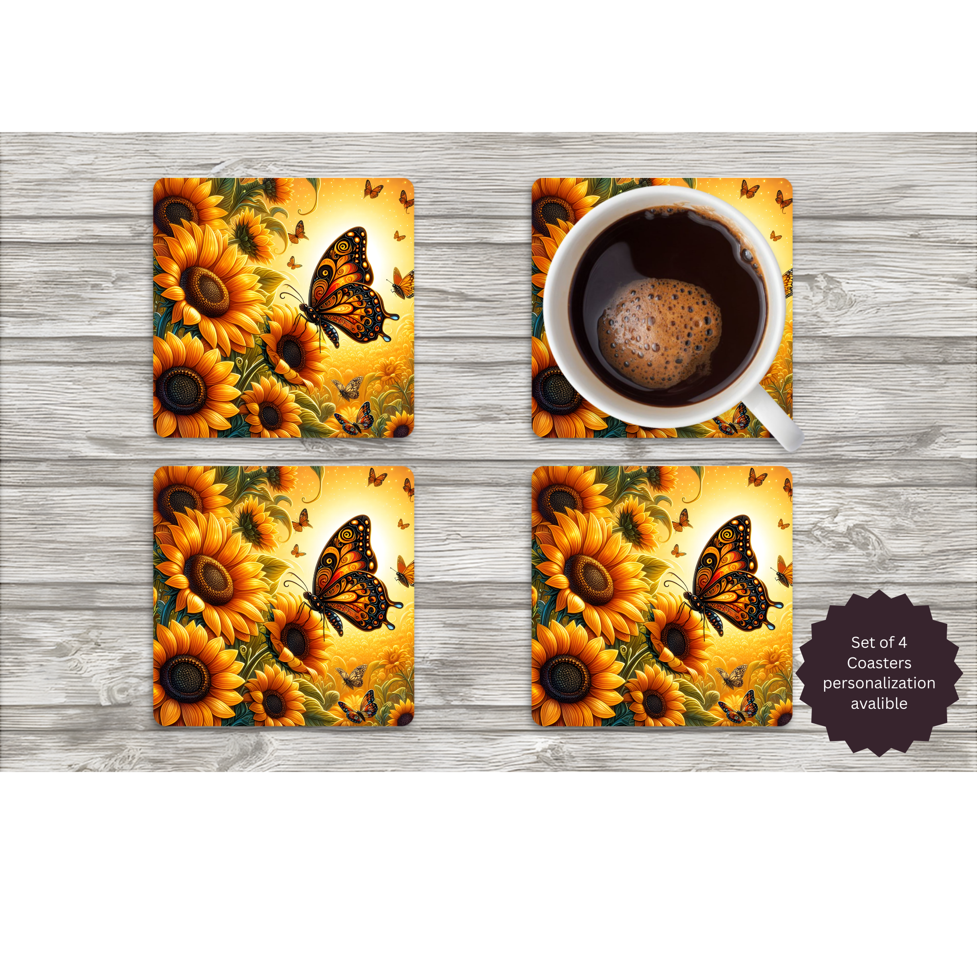 Butterfly Coasters