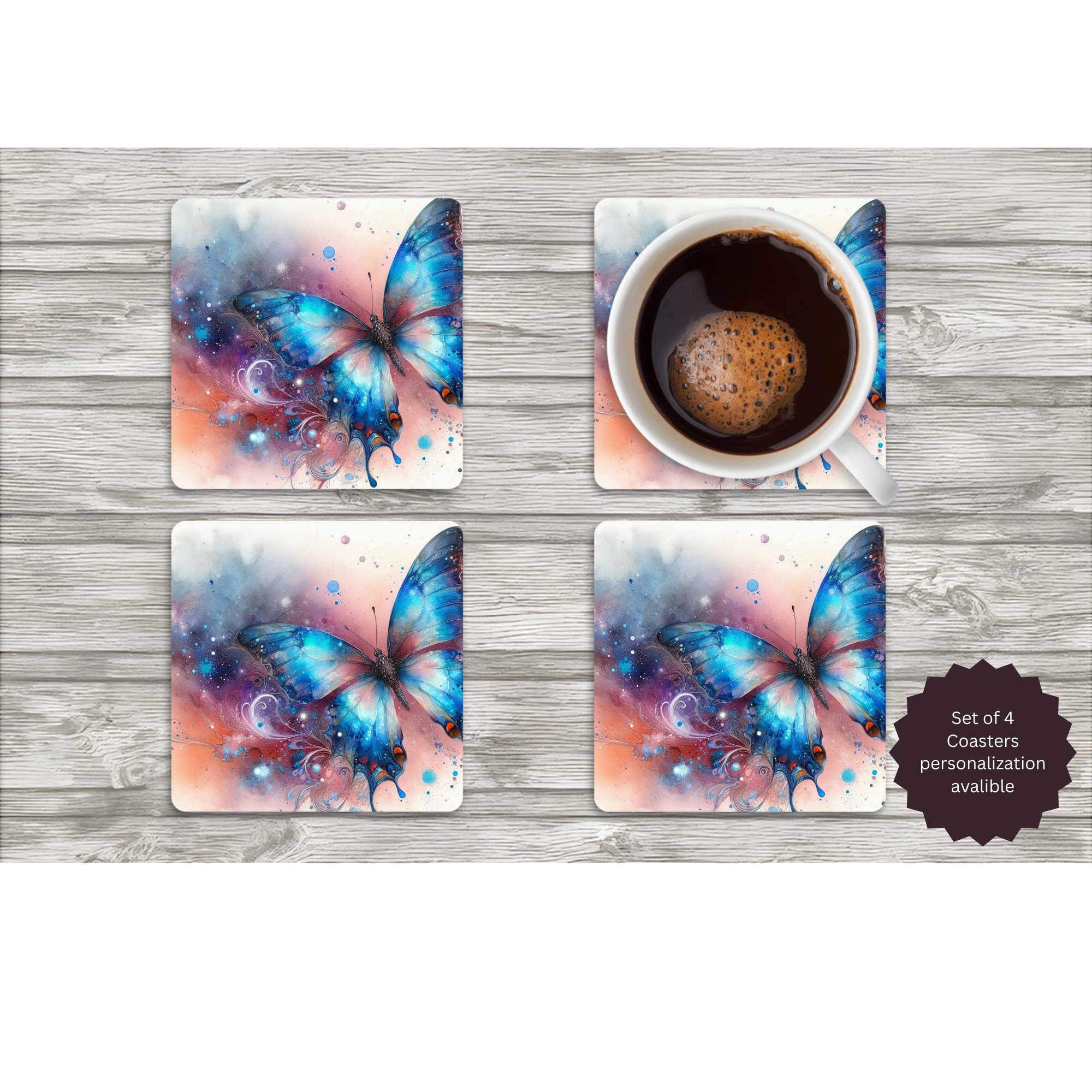 Butterfly Coasters