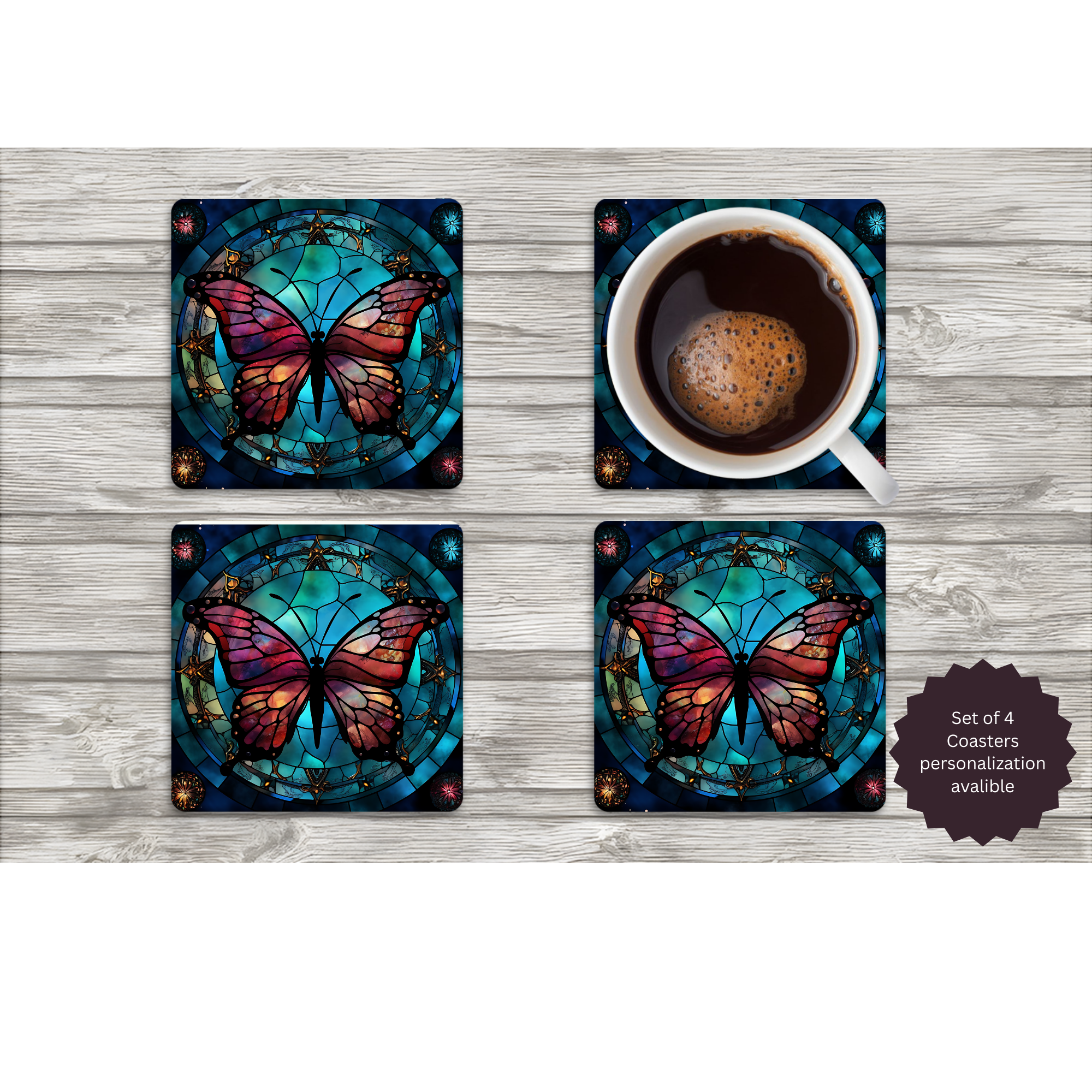 Butterfly Coasters