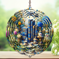 “Once Upon a Breeze Aluminum Metal Wind Spinner, multiple images available
