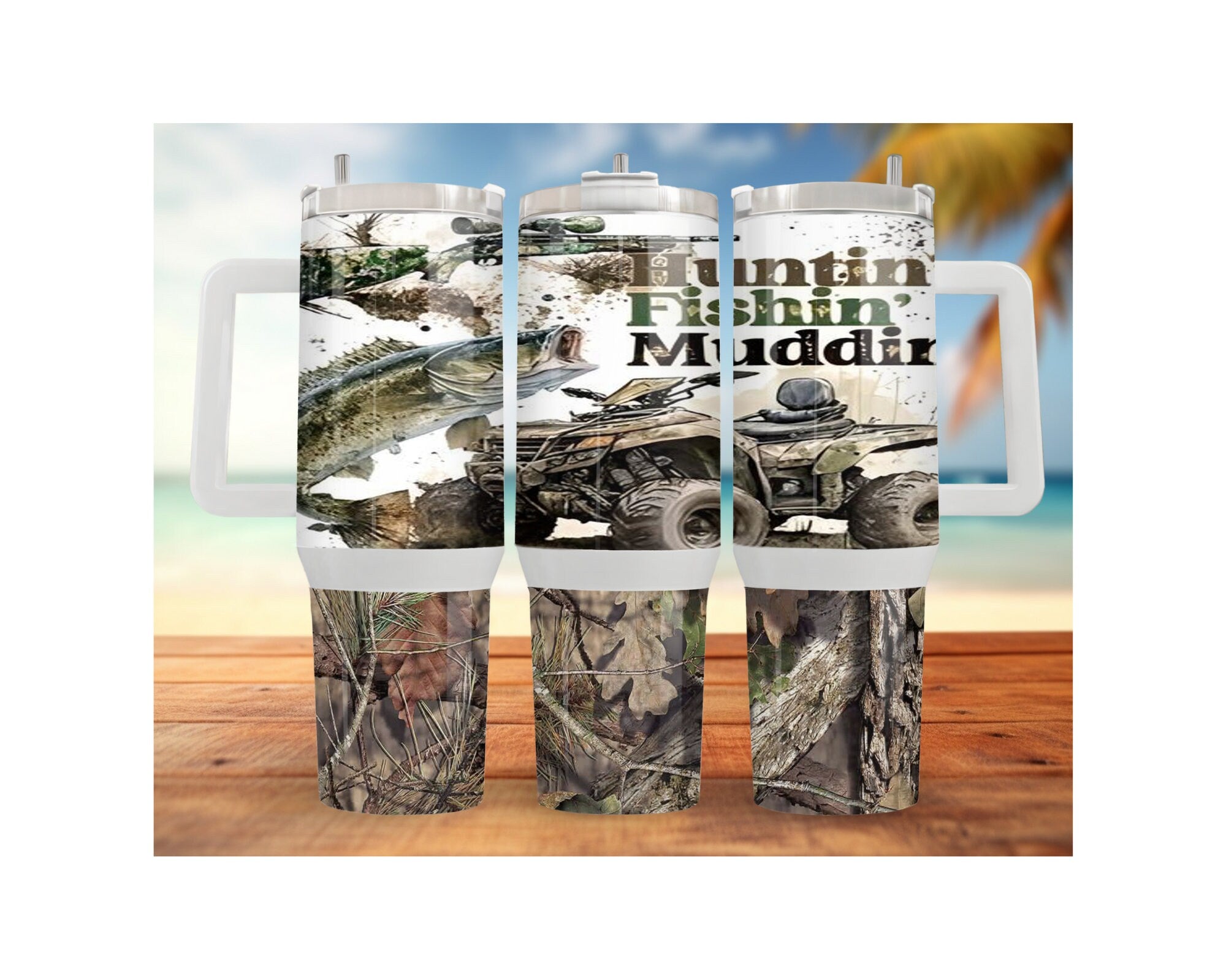 Wildlife, Hunting/ Fishing Stainless Steel Tumblers and Mugs Multiple Sizes and Images Available.