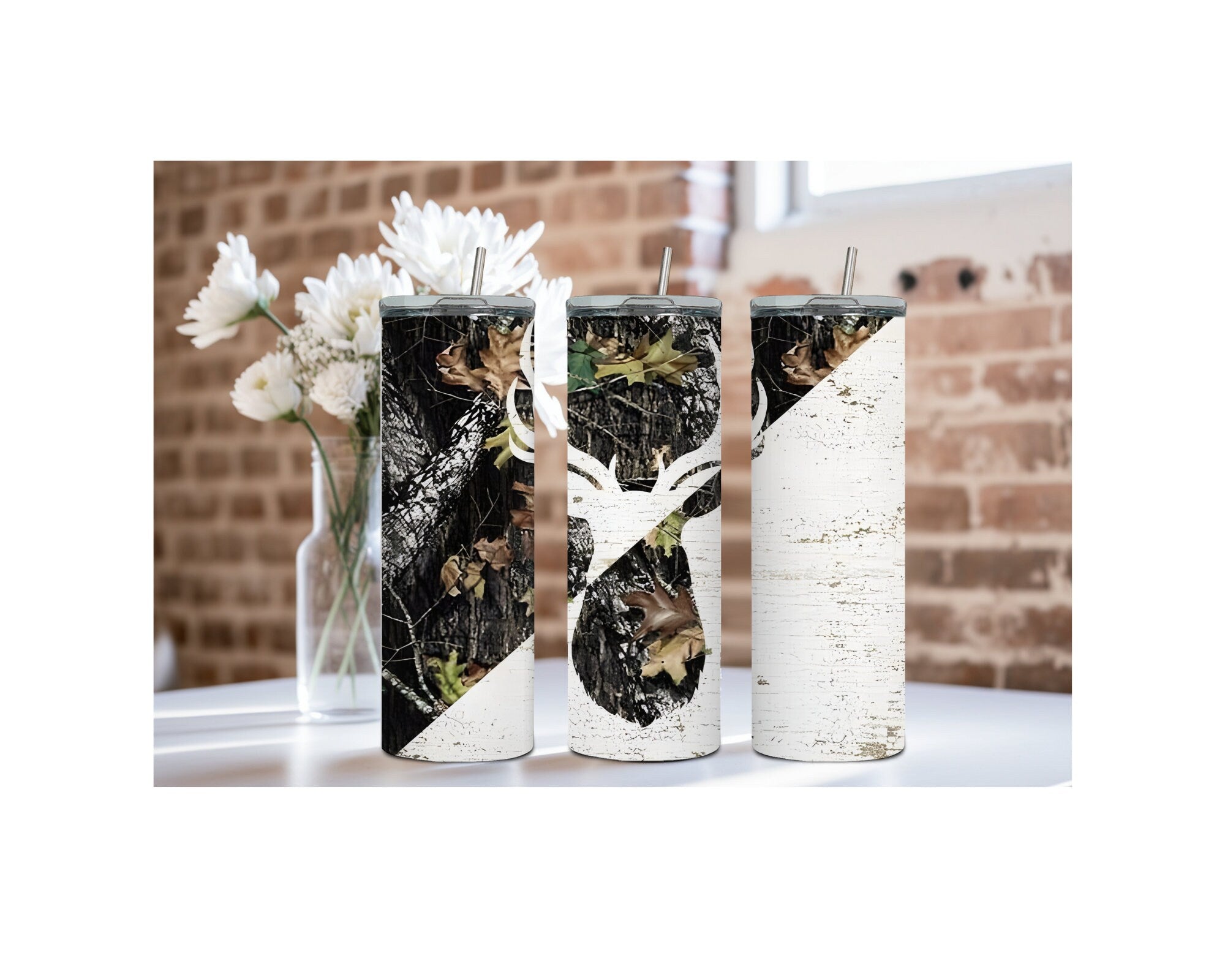 Wildlife, Hunting/ Fishing Stainless Steel Tumblers and Mugs Multiple Sizes and Images Available.