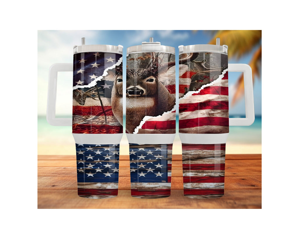 Wildlife, Hunting/ Fishing Stainless Steel Tumblers and Mugs Multiple Sizes and Images Available.