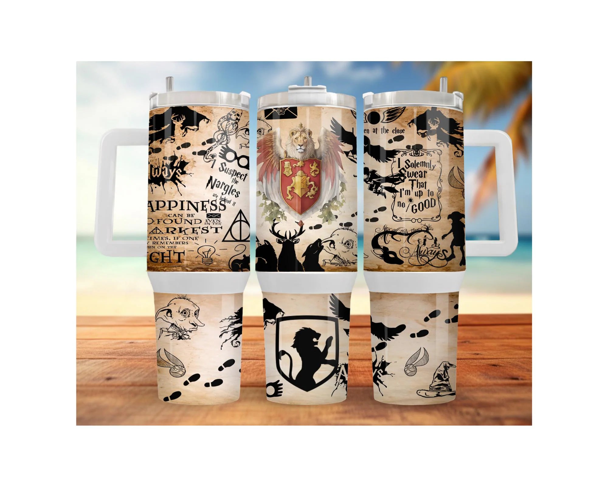 Lion House Pride Stainless Steel Tumblers and mugs Multiple Sizes and Images available